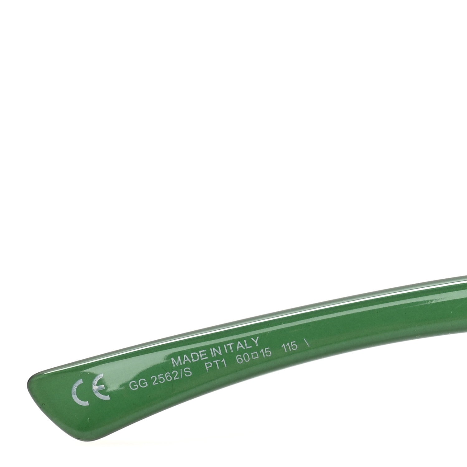 Acetate Horsebit Sunglasses 2562/S Green