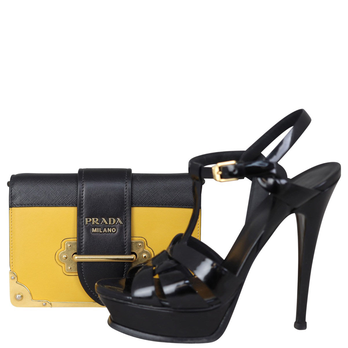 Prada Cahier Chain Shoulder Bag