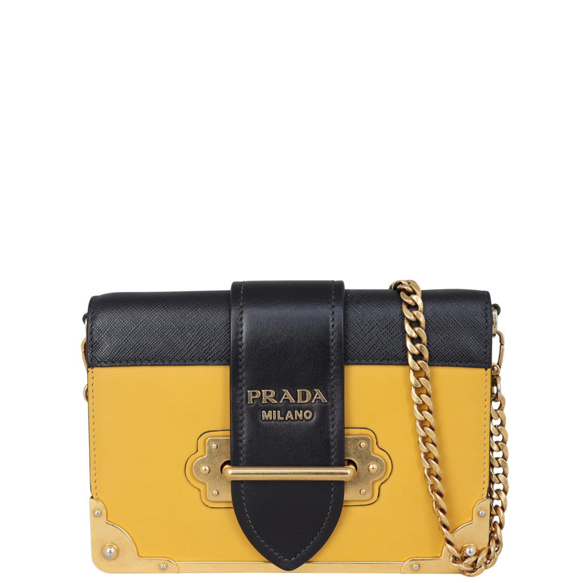 Prada Cahier Chain Shoulder Bag