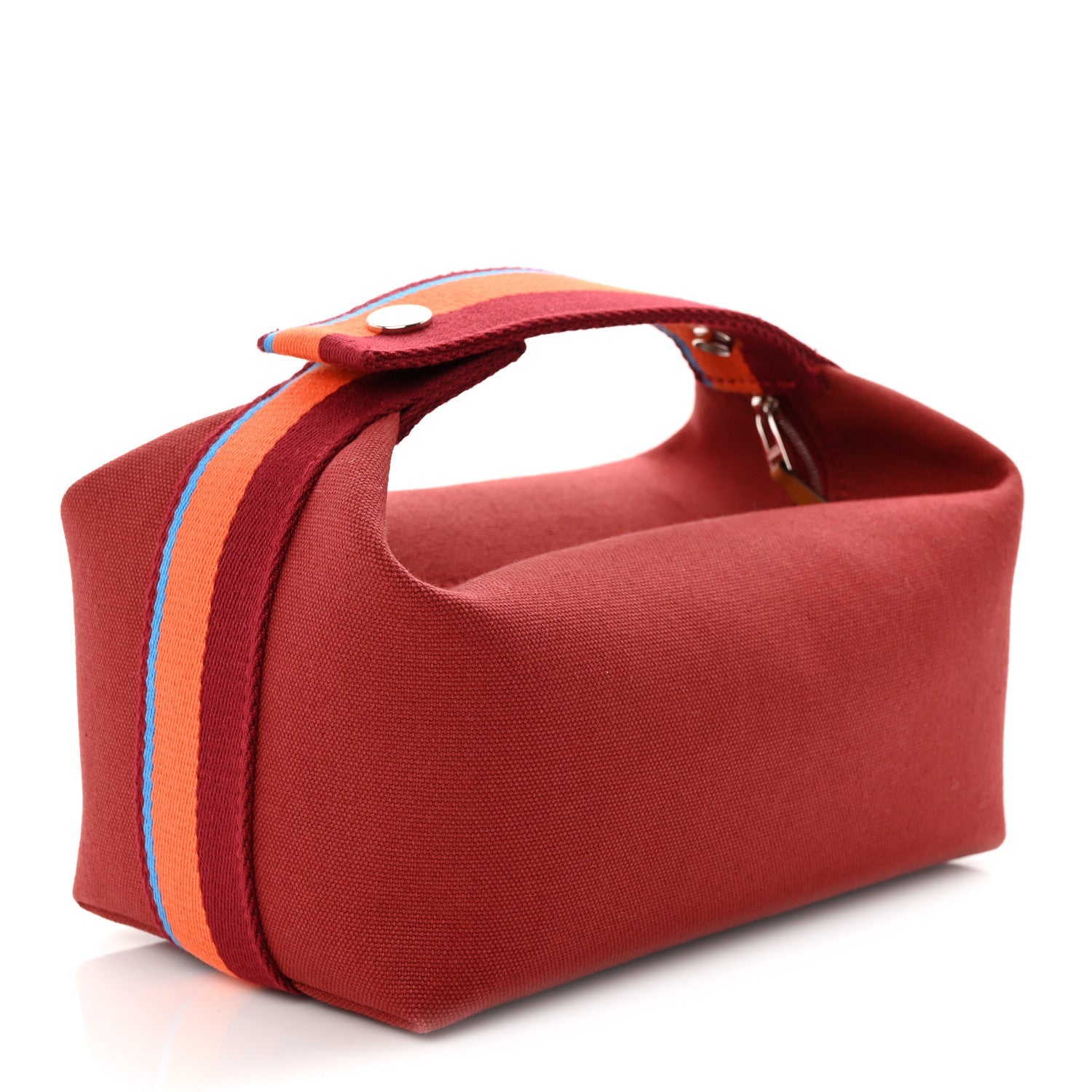 Cotton Canvas H Pavillon Small Bride-A-Brac Pouch Rouge H