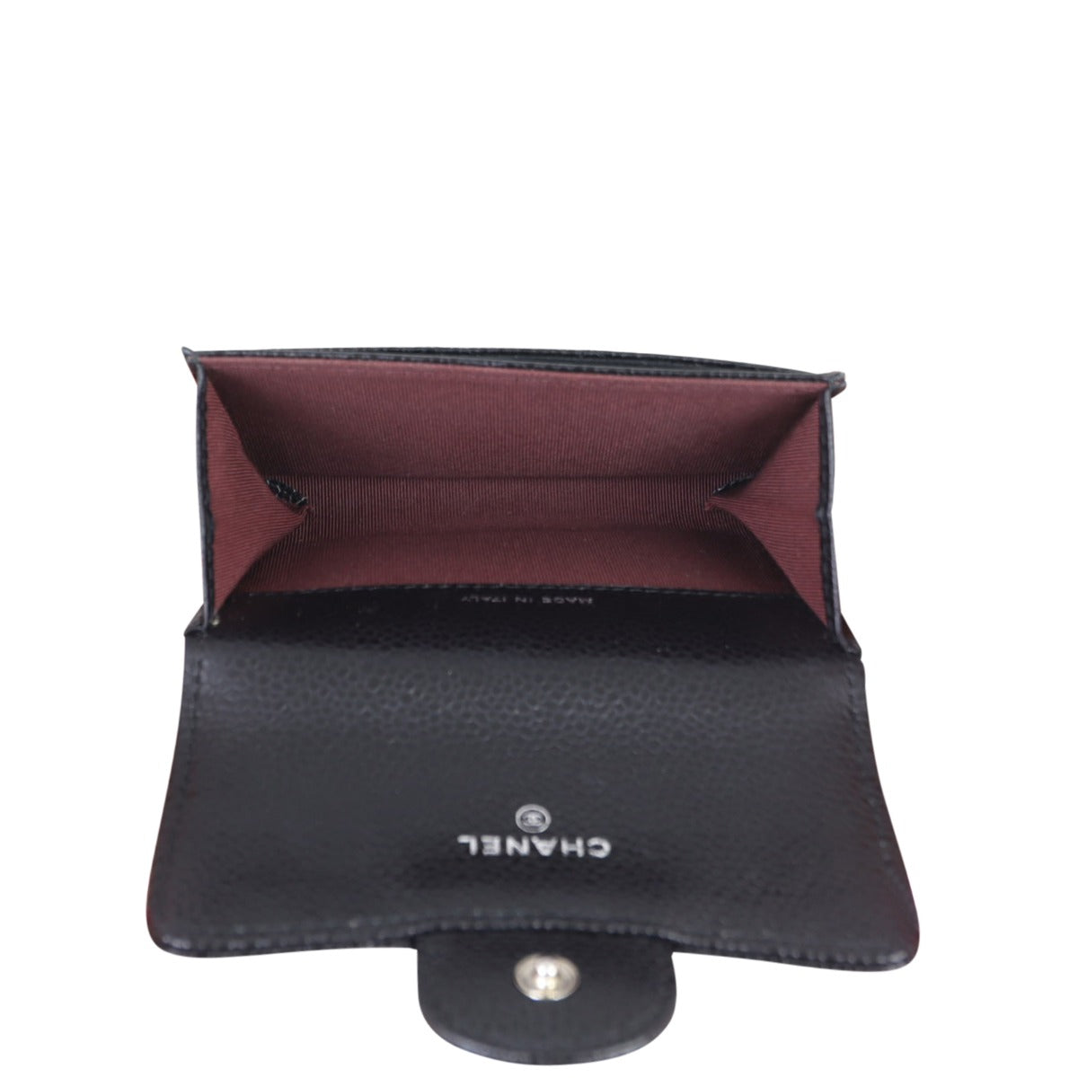 Chanel Classic Flap Card Holder  | Black SHW