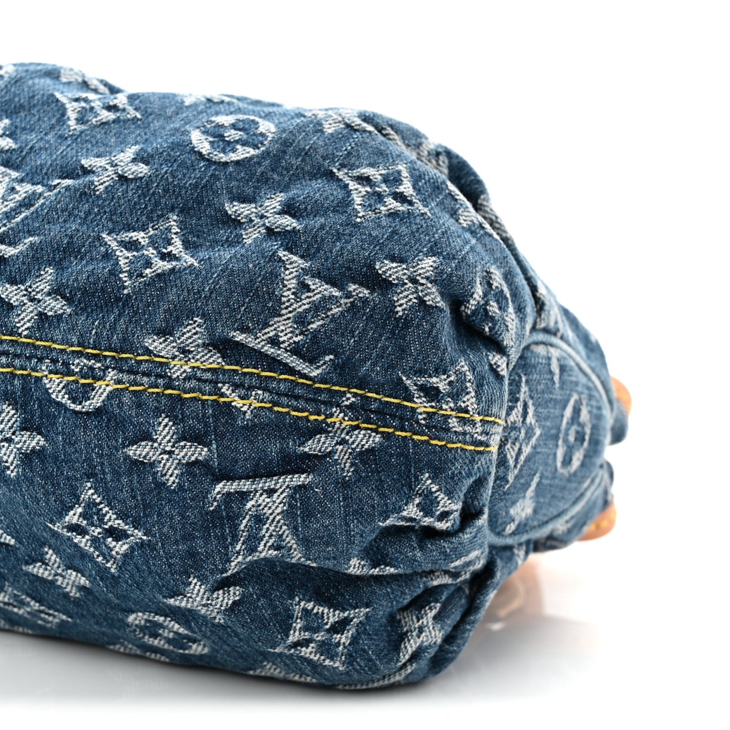 Monogram Denim Pleaty Blue