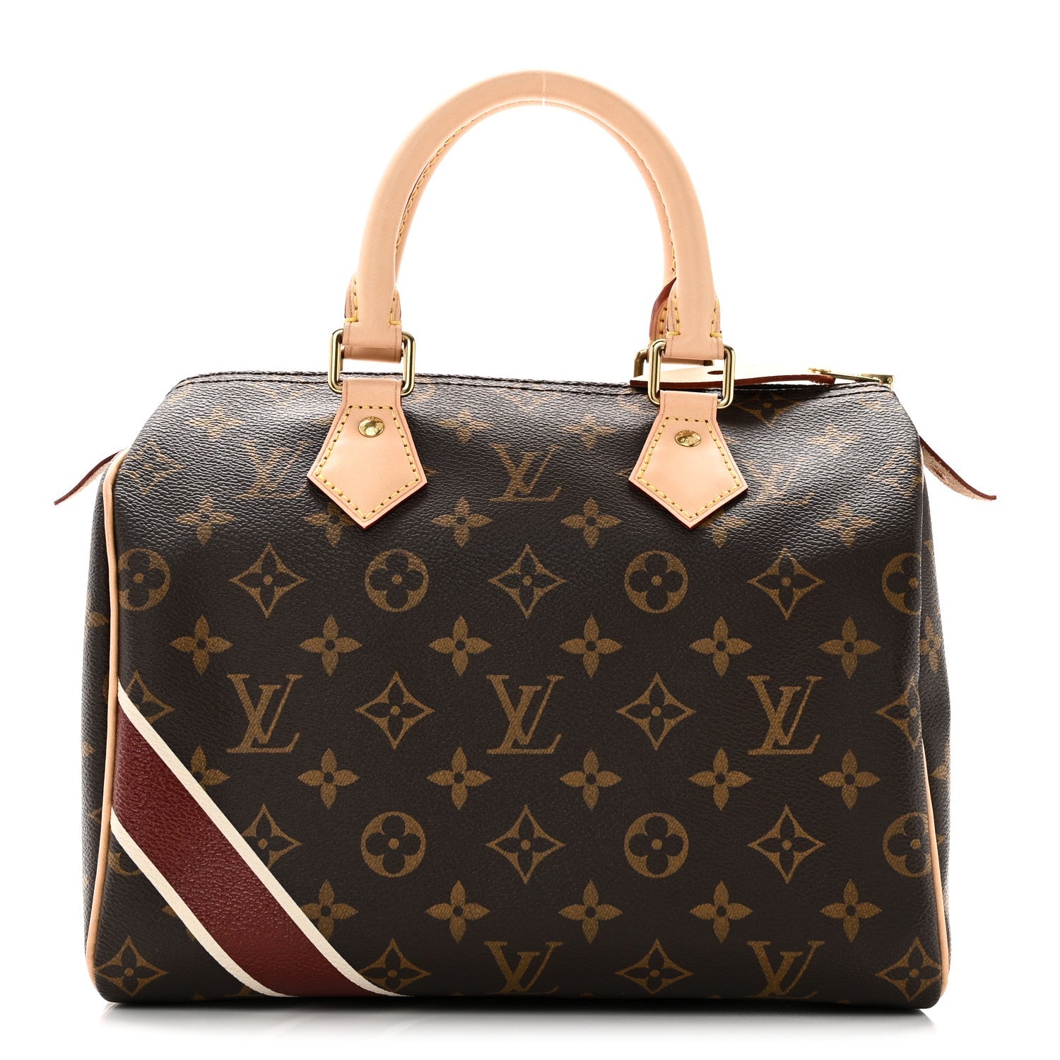 Monogram My LV Heritage Speedy 25 Burgundy Ivory