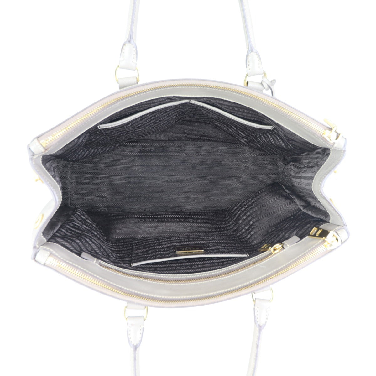 Prada Saffiano Lux Galleria Double Zip Tote Large