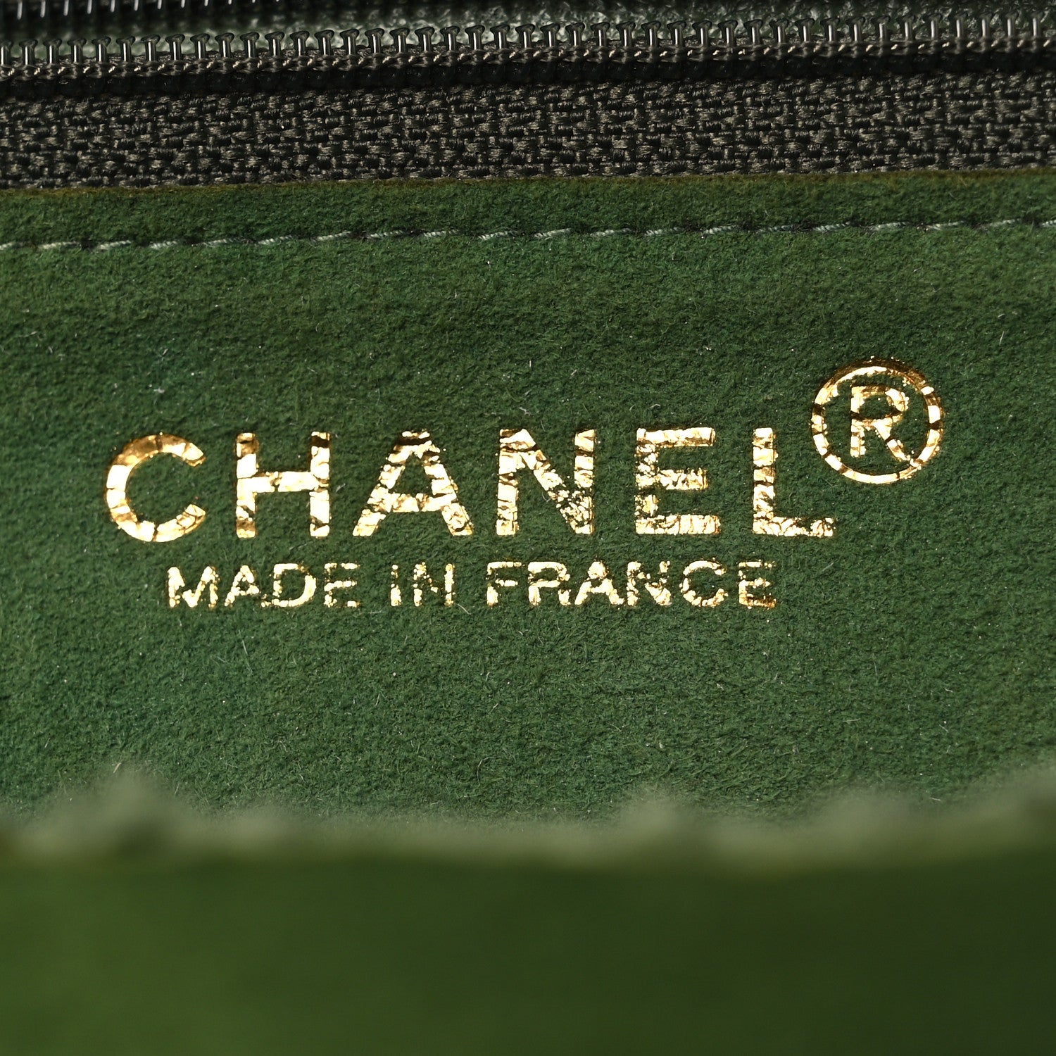 Suede Shearling Flap Clutch Green
