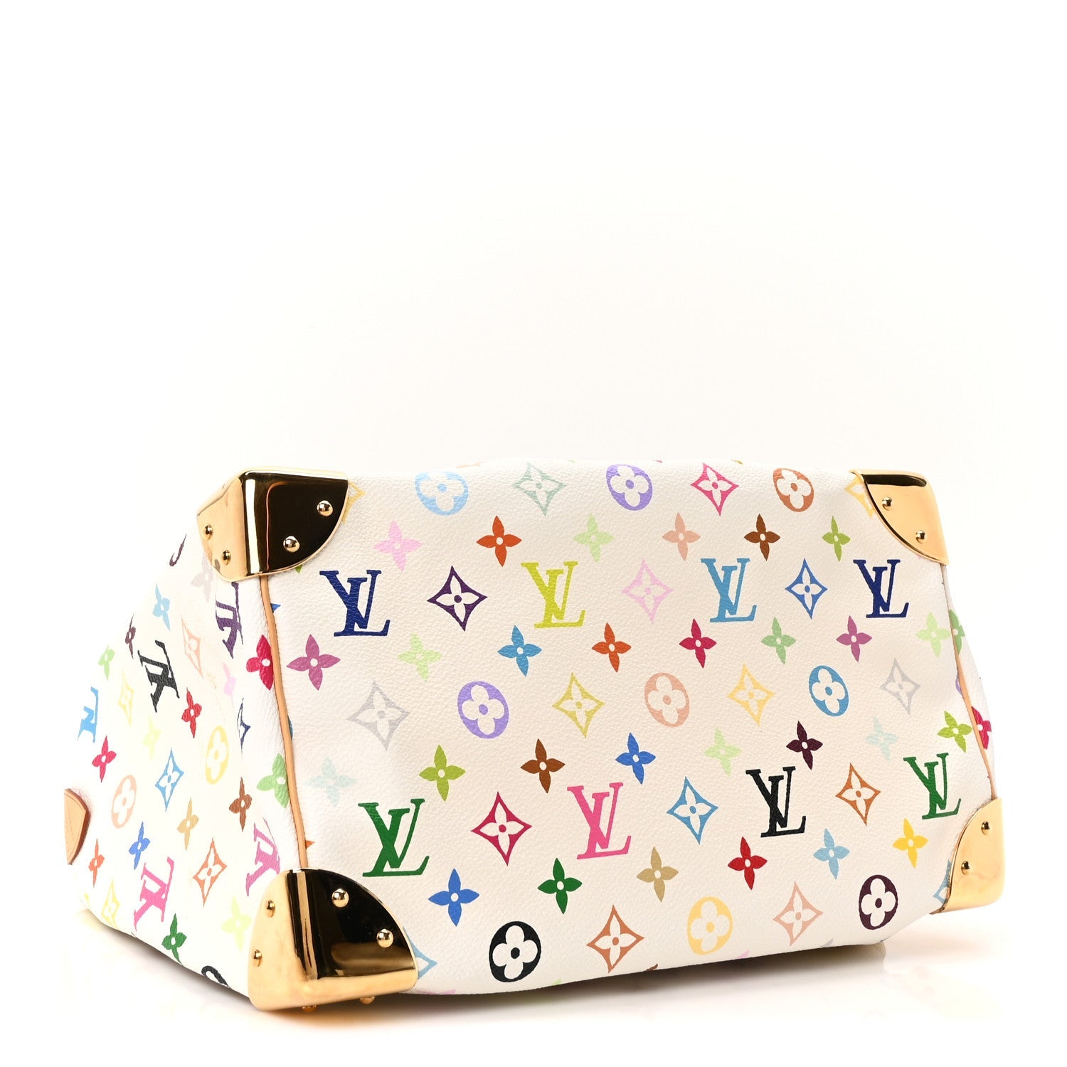 Monogram Multicolor Speedy 30 White