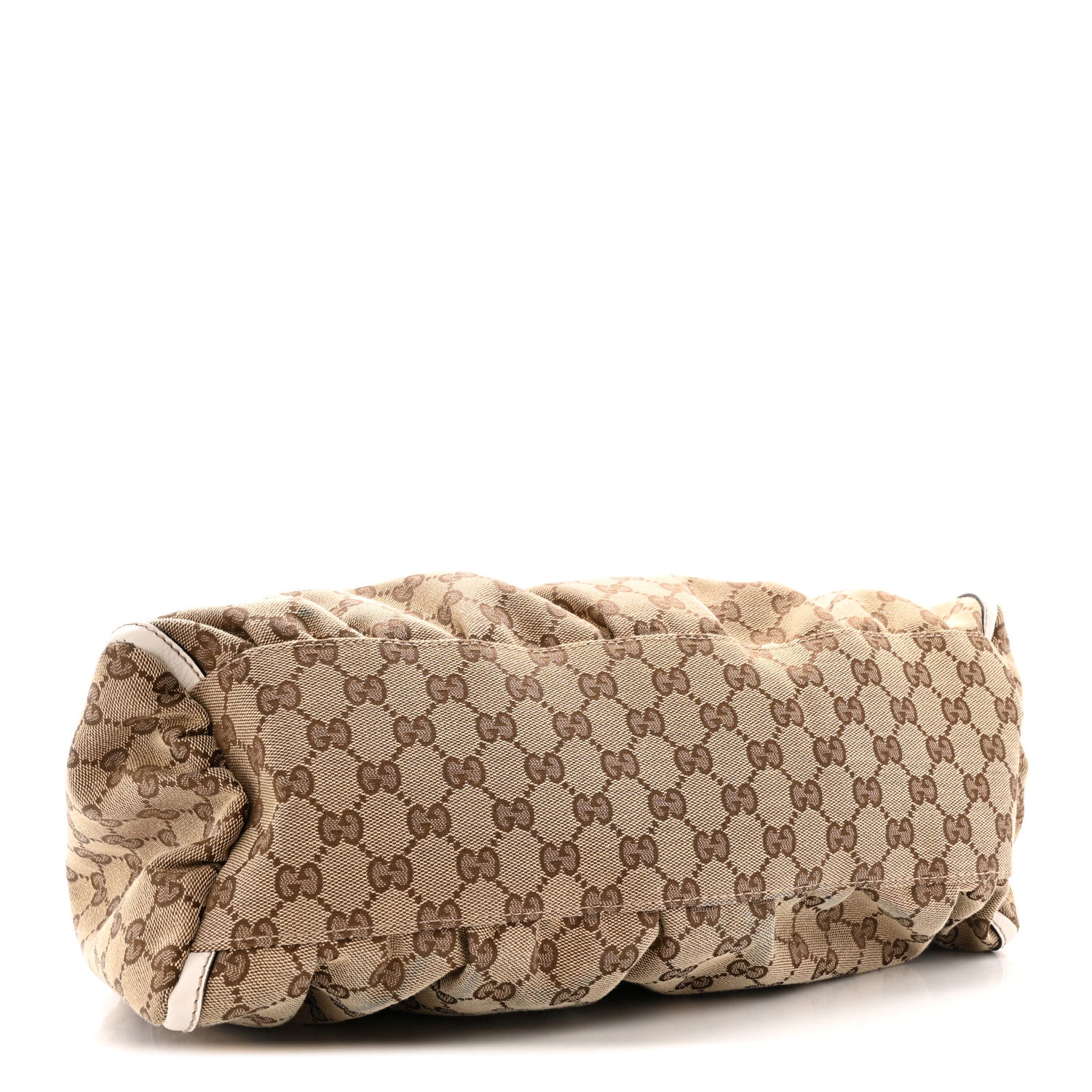 Monogram Large D Gold Hobo Off White
