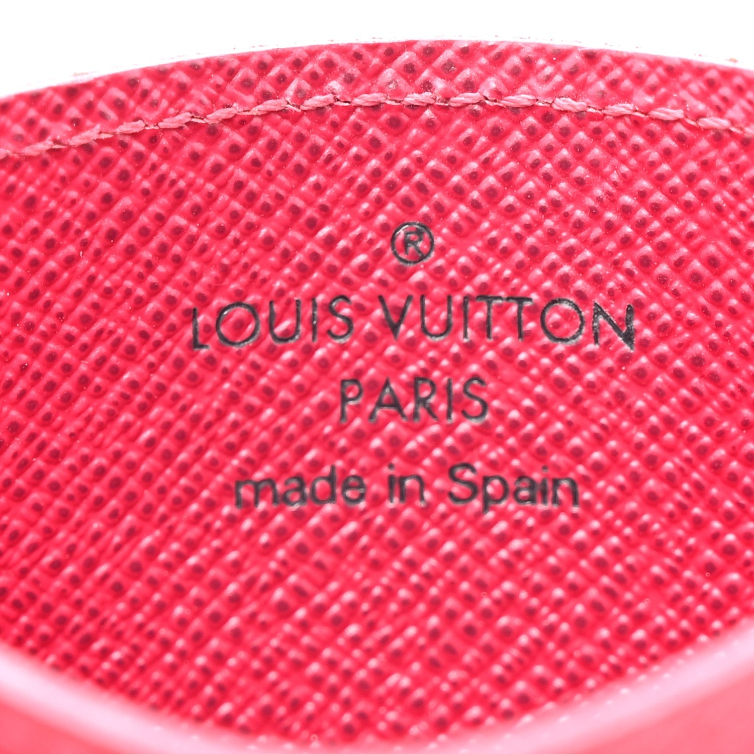 Monogram Card Holder Fuchsia