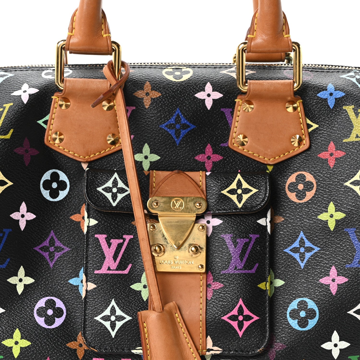 Monogram Multicolor Speedy 30 Black