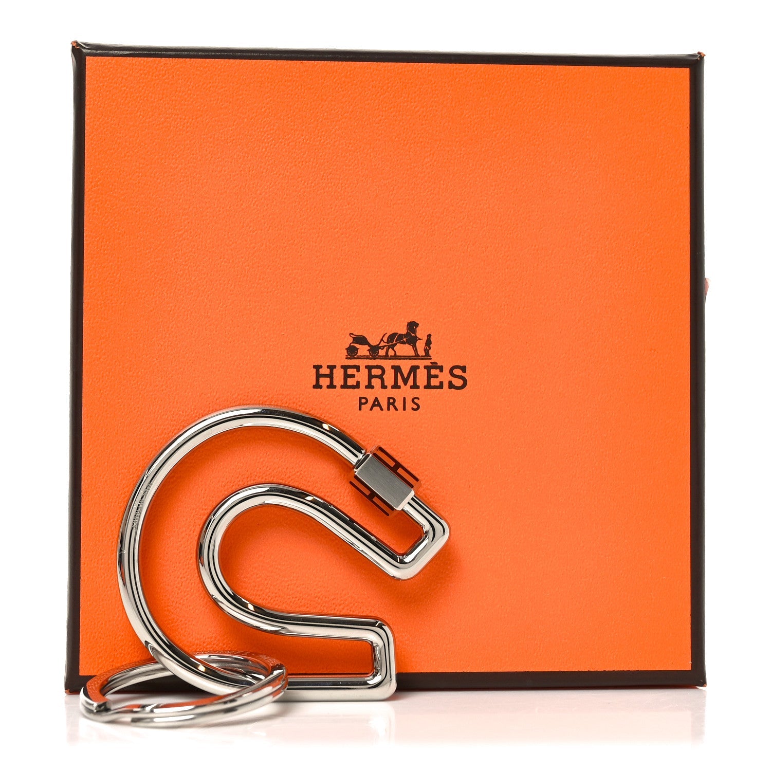 Stainless Steel Fer a Cheval Key Ring