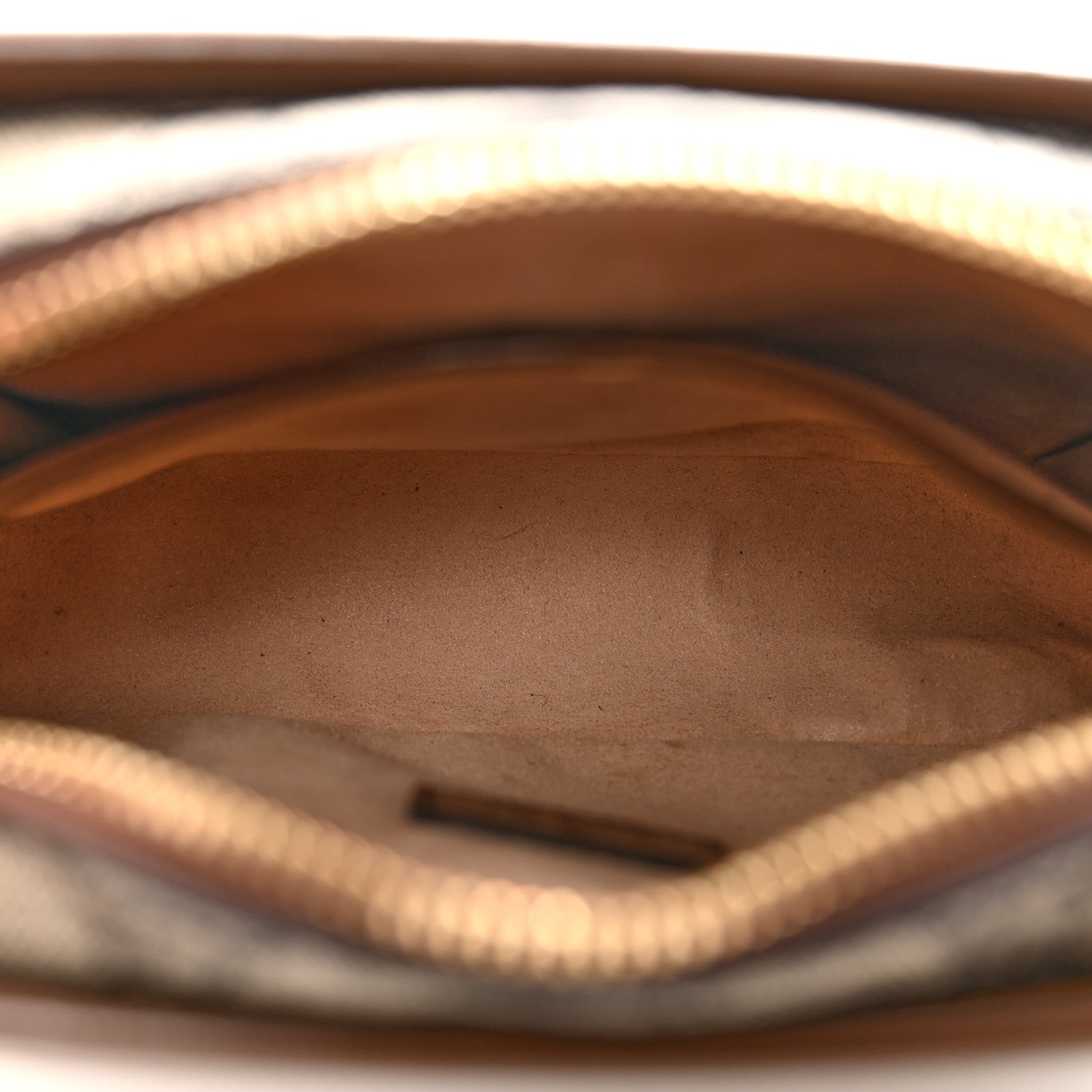 GG Supreme Monogram Azalea Calfskin Mini Retro Interlocking G Shoulder Bag Beige Ebony Brown Sugar
