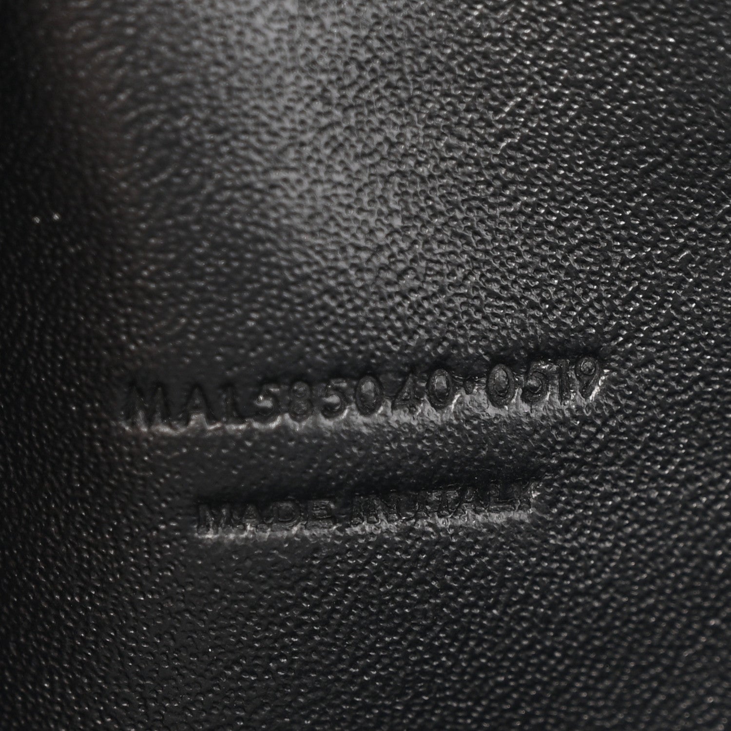 Grain De Poudre Matelasse Monogram Mini Lou Camera Bag Black