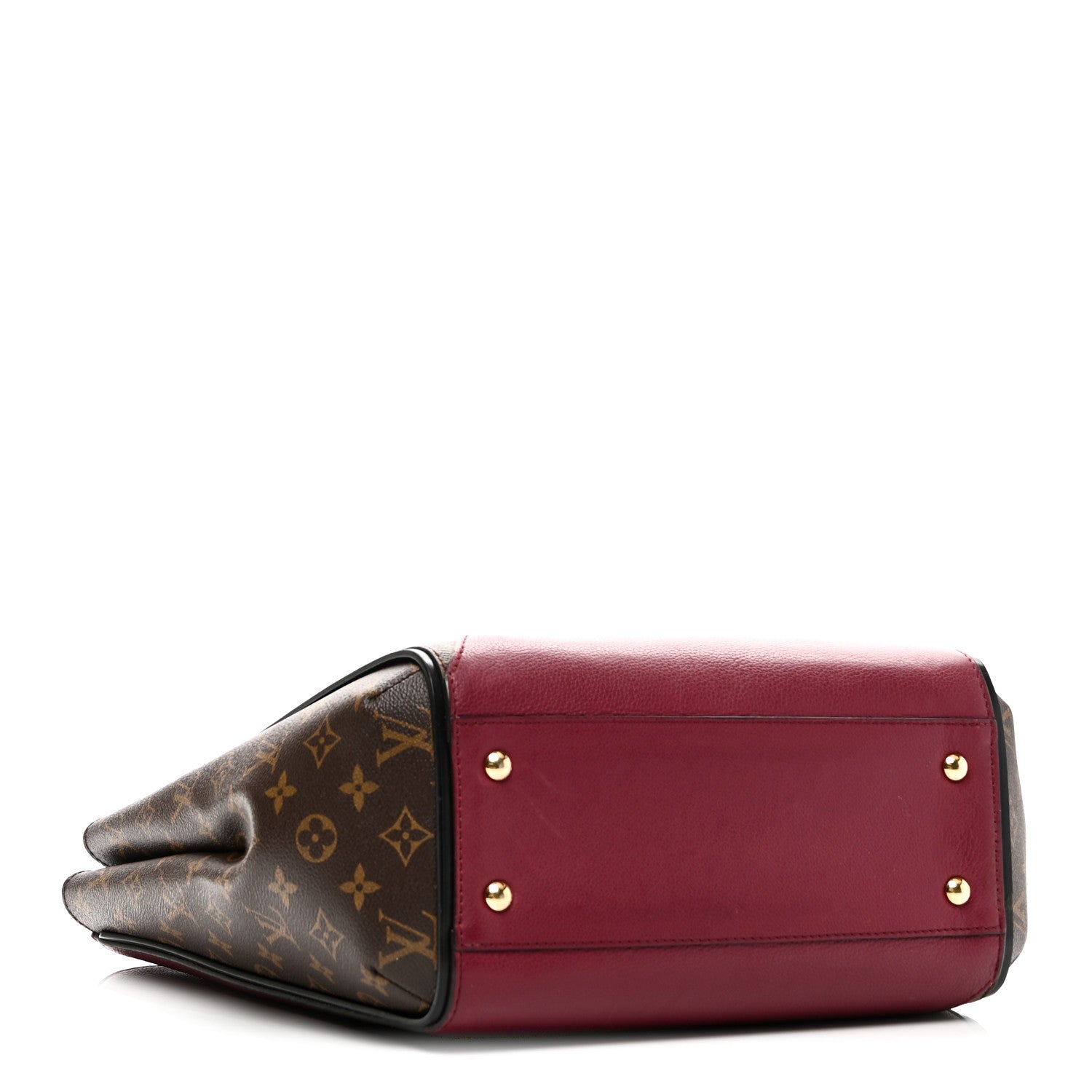 Calfskin Monogram Kimono Tote Grape