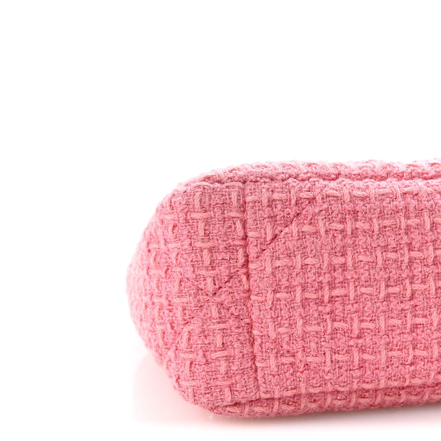 Metallic Tweed Quilted Medium Chanel 19 Flap Pink