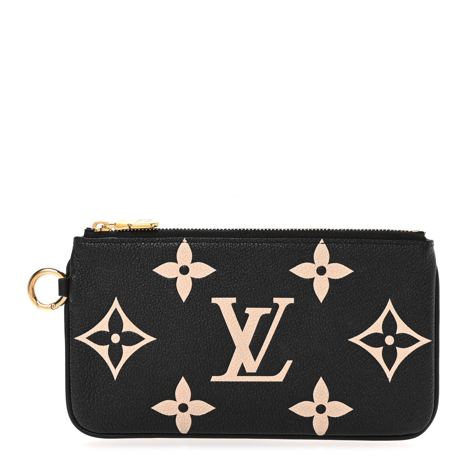 Empreinte Monogram Giant Crafty Trio Pochette Black Creme