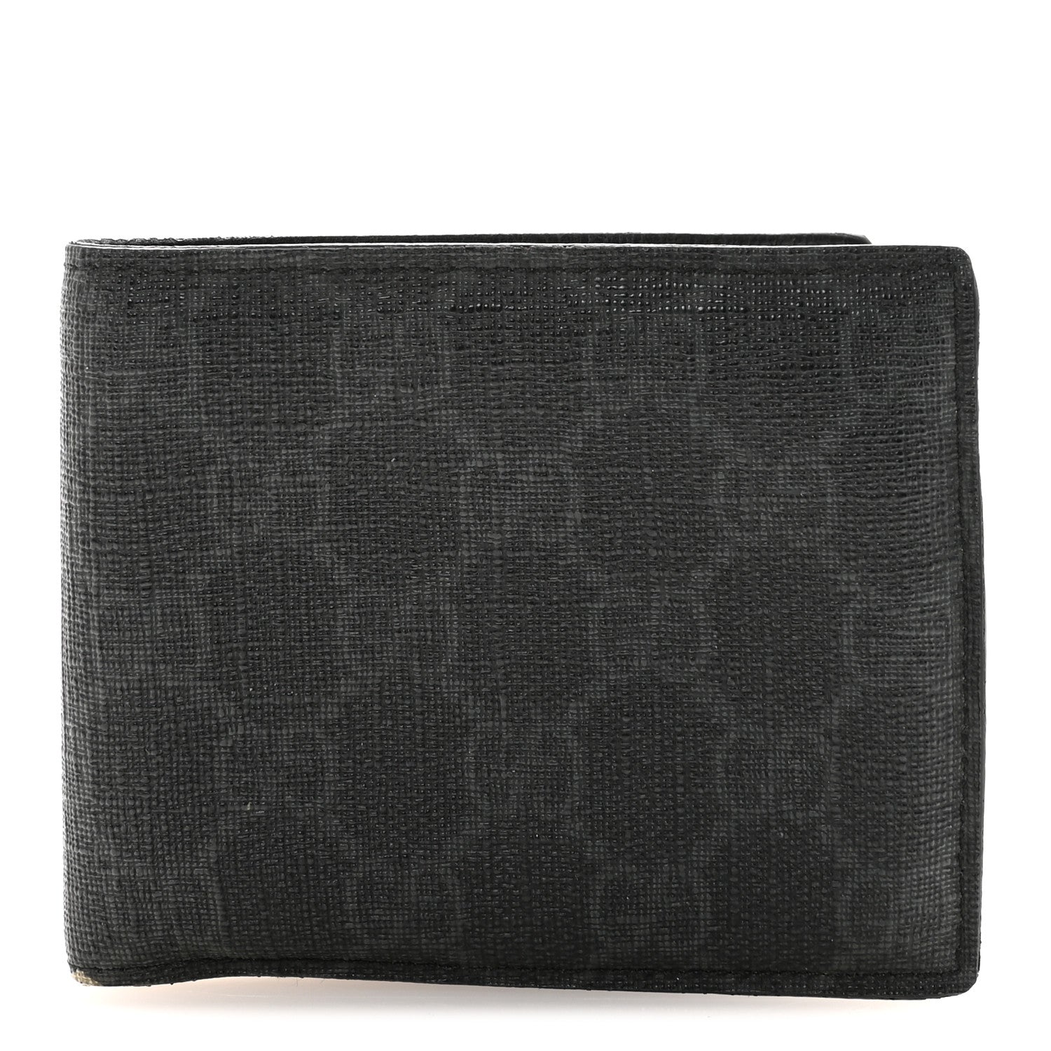 GG Supreme Monogram Bi-Fold Wallet Black