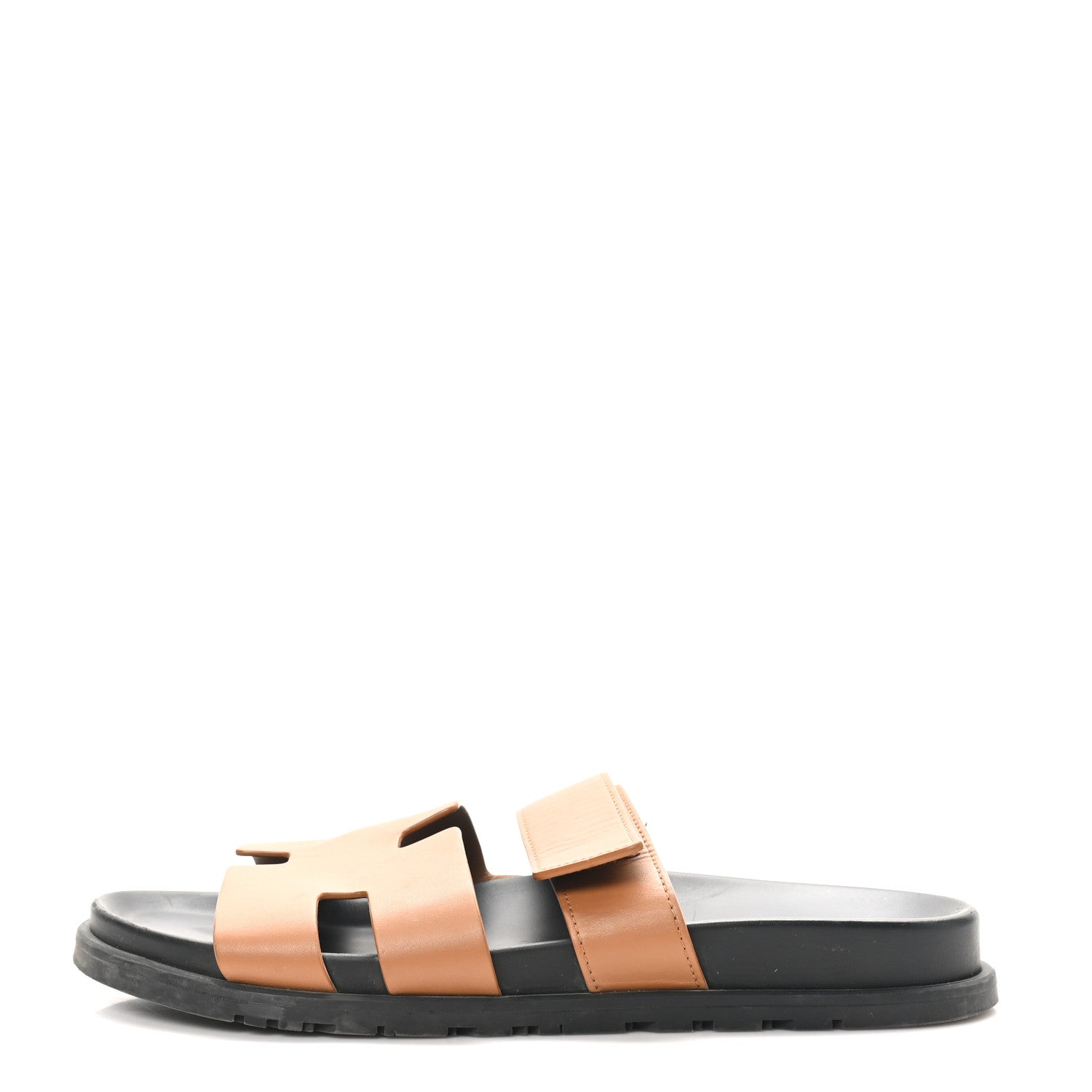 Calfskin Mens Chypre Sandals 40 Naturel