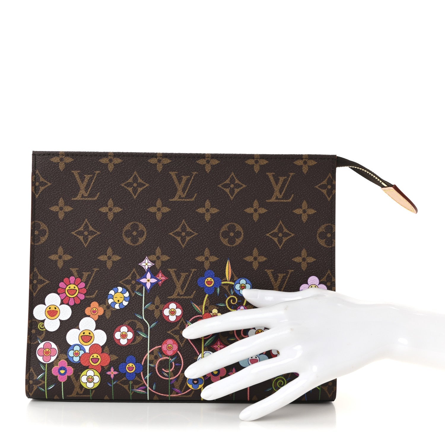 LV X TM Monogram Flowers Toiletry Pouch 26
