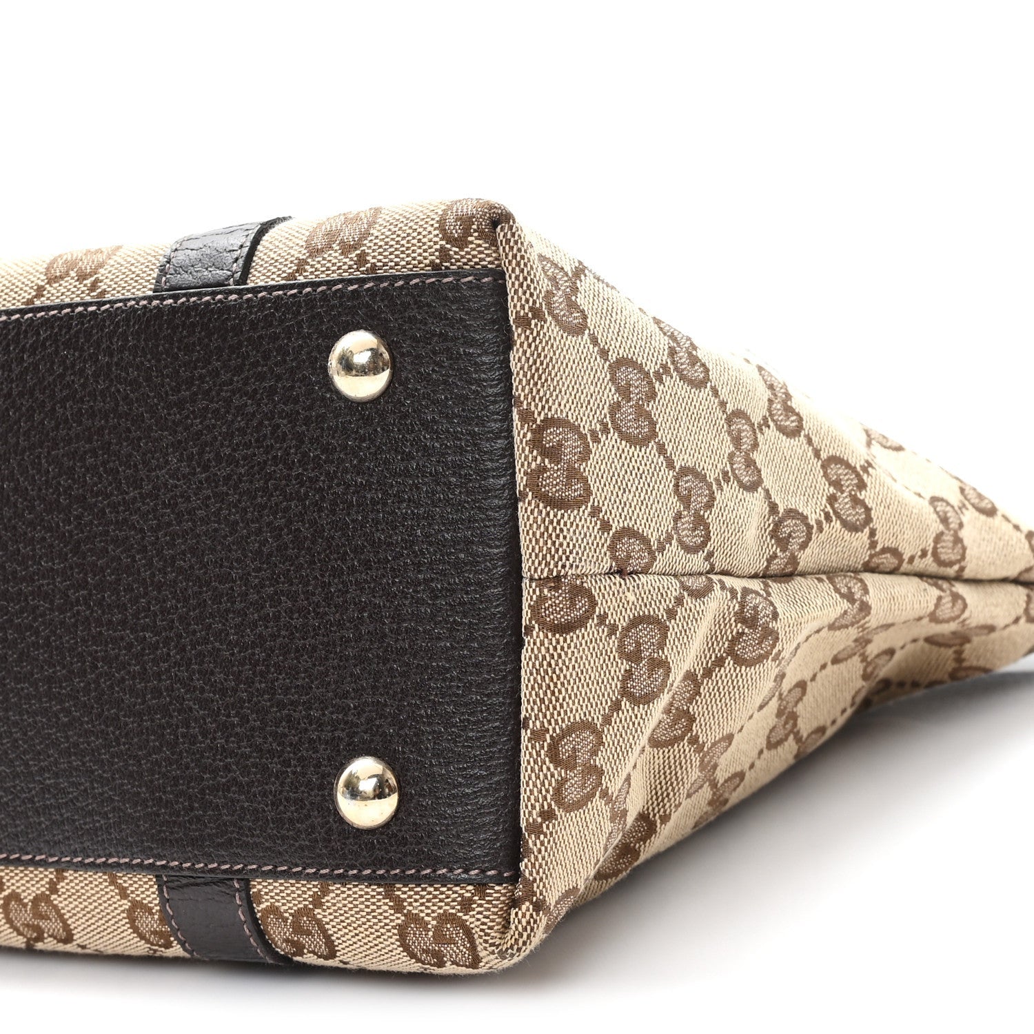 Monogram Medium Abbey Tote Brown