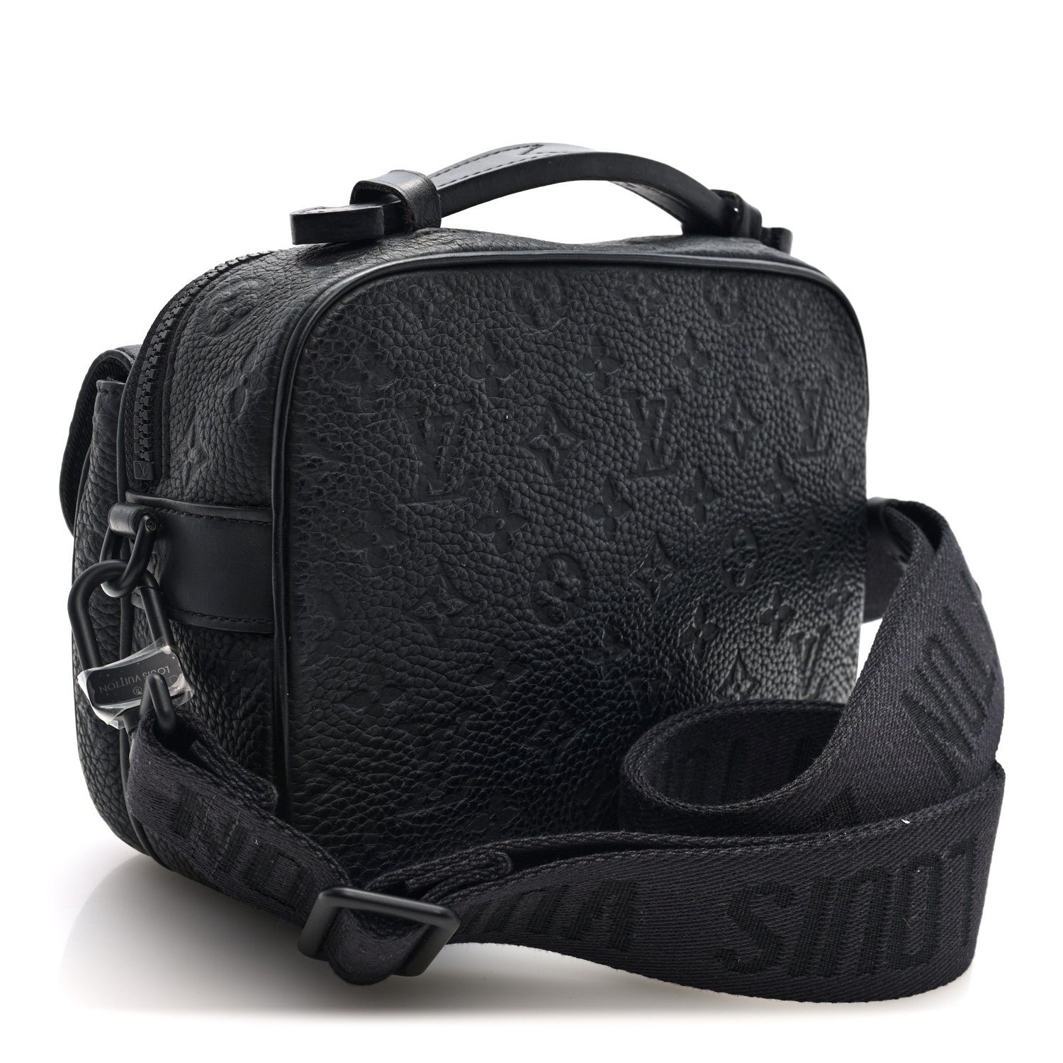 Taurillon Monogram S Lock Messenger Black