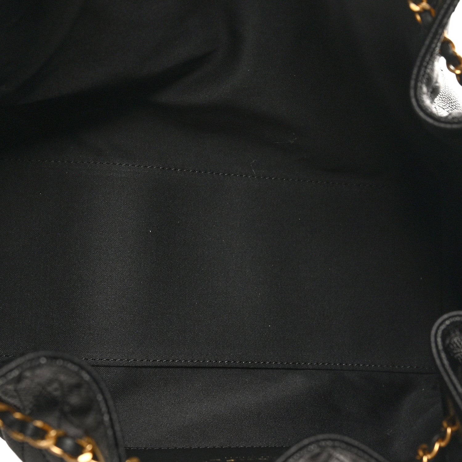 Caviar Quilted Small Chanel 25 Handbag Black