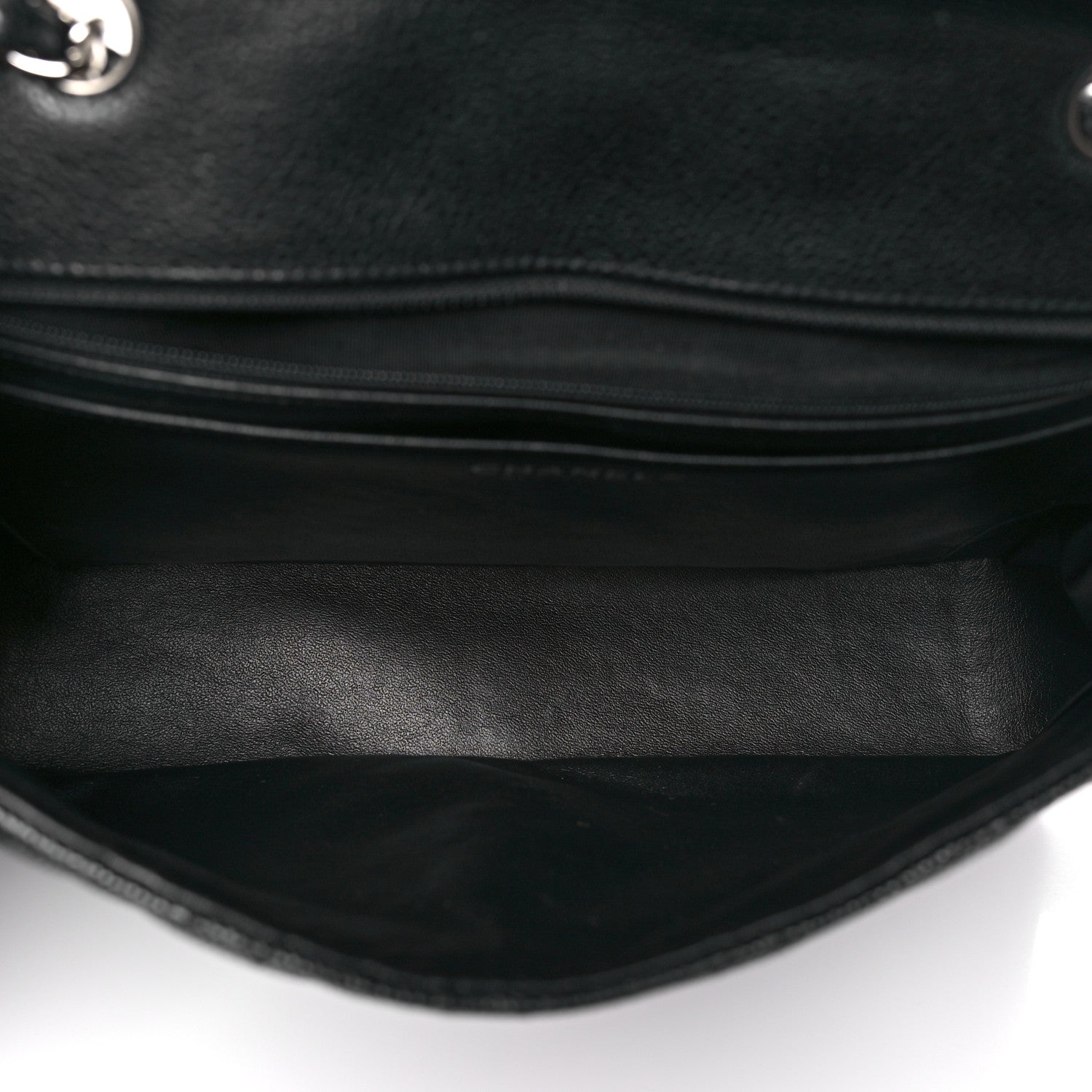 Caviar Quilted Jumbo Single Flap Black