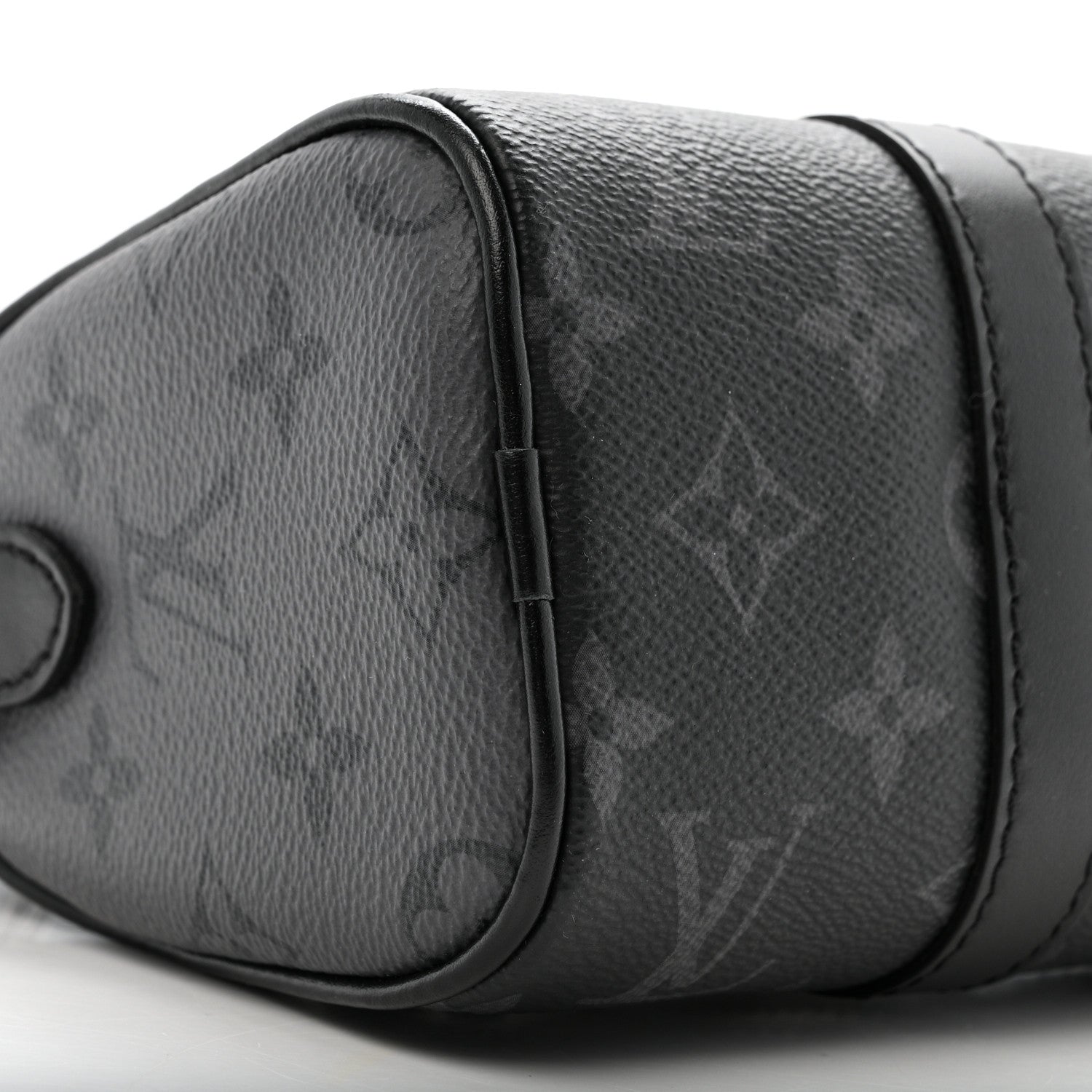 Reverse Monogram Eclipse Keepall XS Black