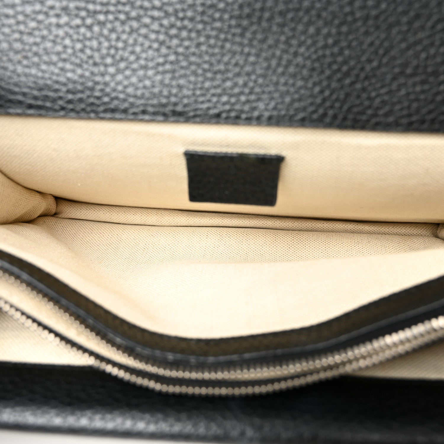 Pebbled Calfskin Small Dionysus Shoulder Bag Black