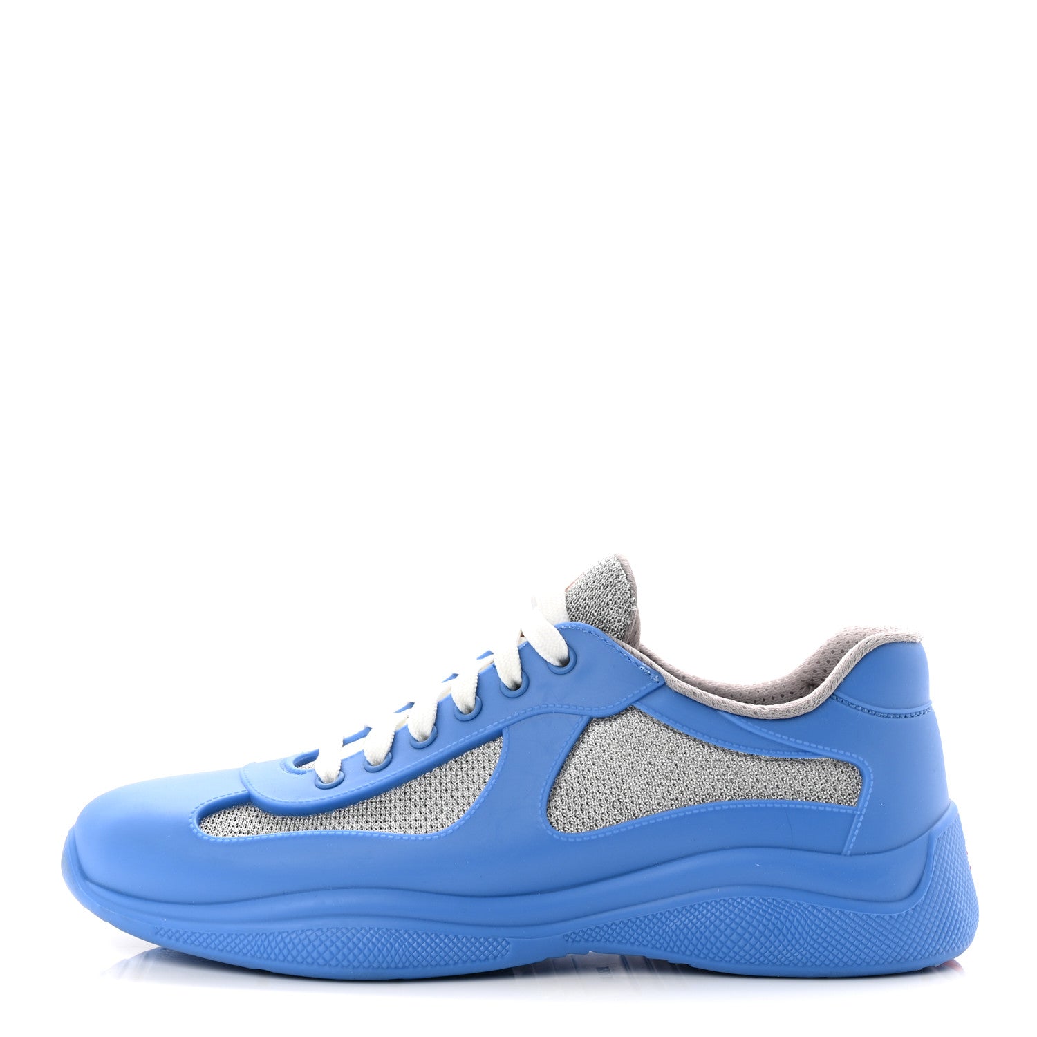 Soft Rubber Mesh Mens America's Cup Sneakers 41 Blue