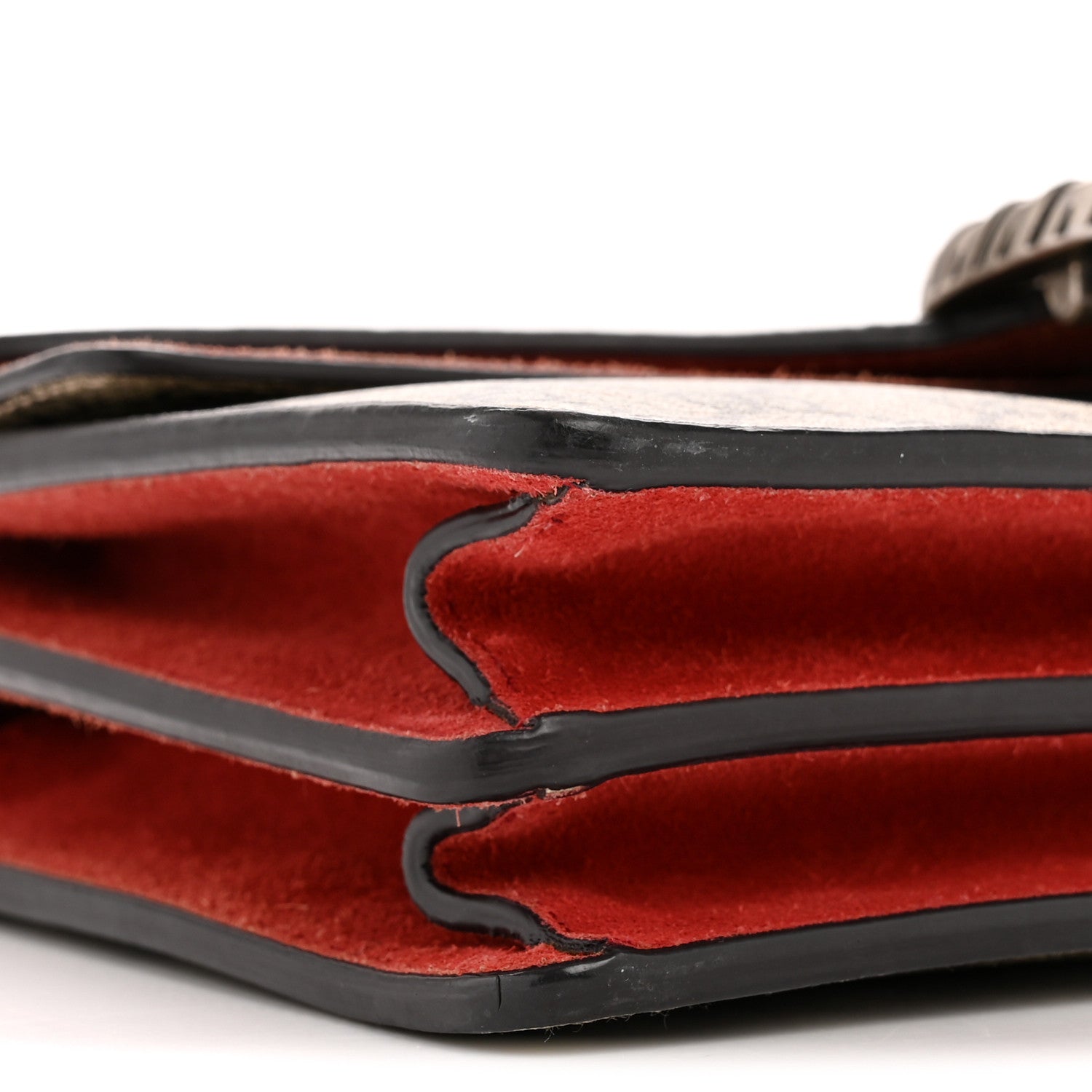 GG Supreme Monogram Small Dionysus Shoulder Bag Red