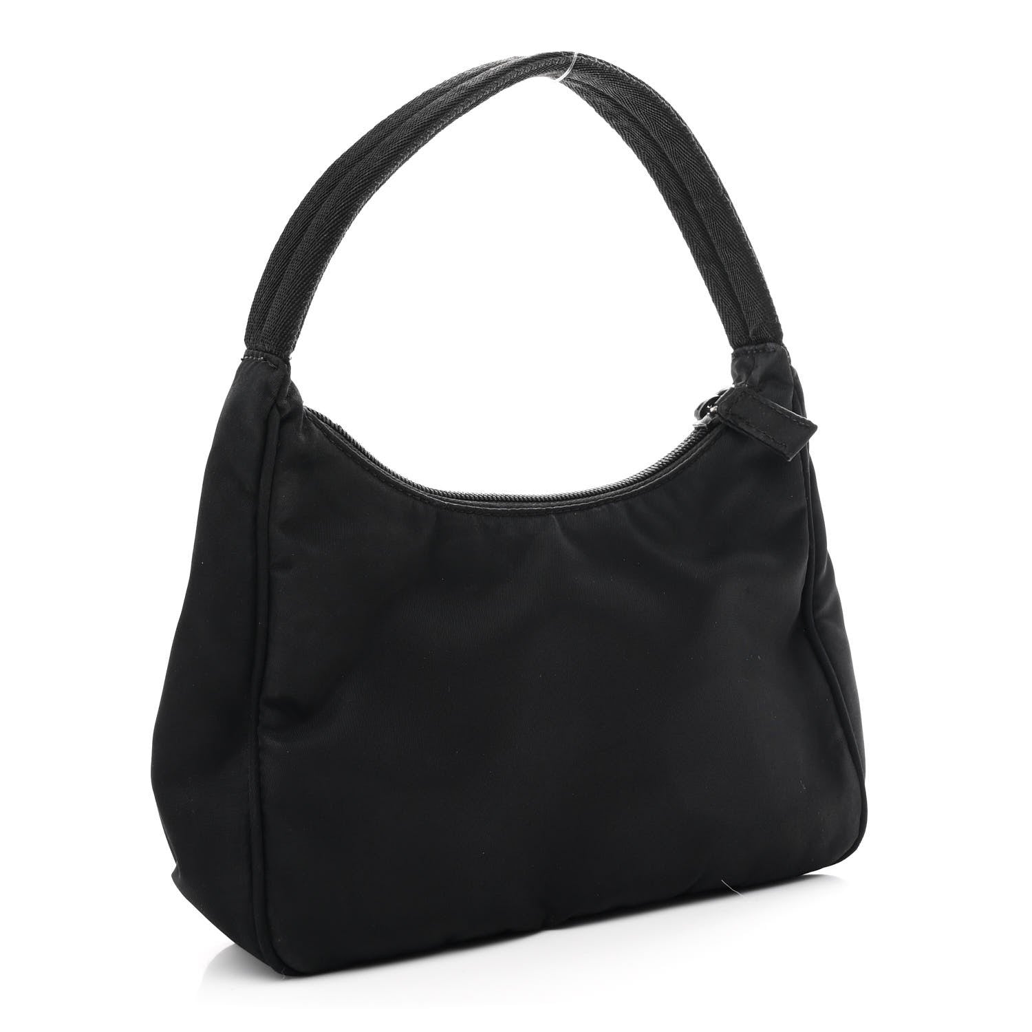 Tessuto Nylon Sport Mini Shoulder Bag Black