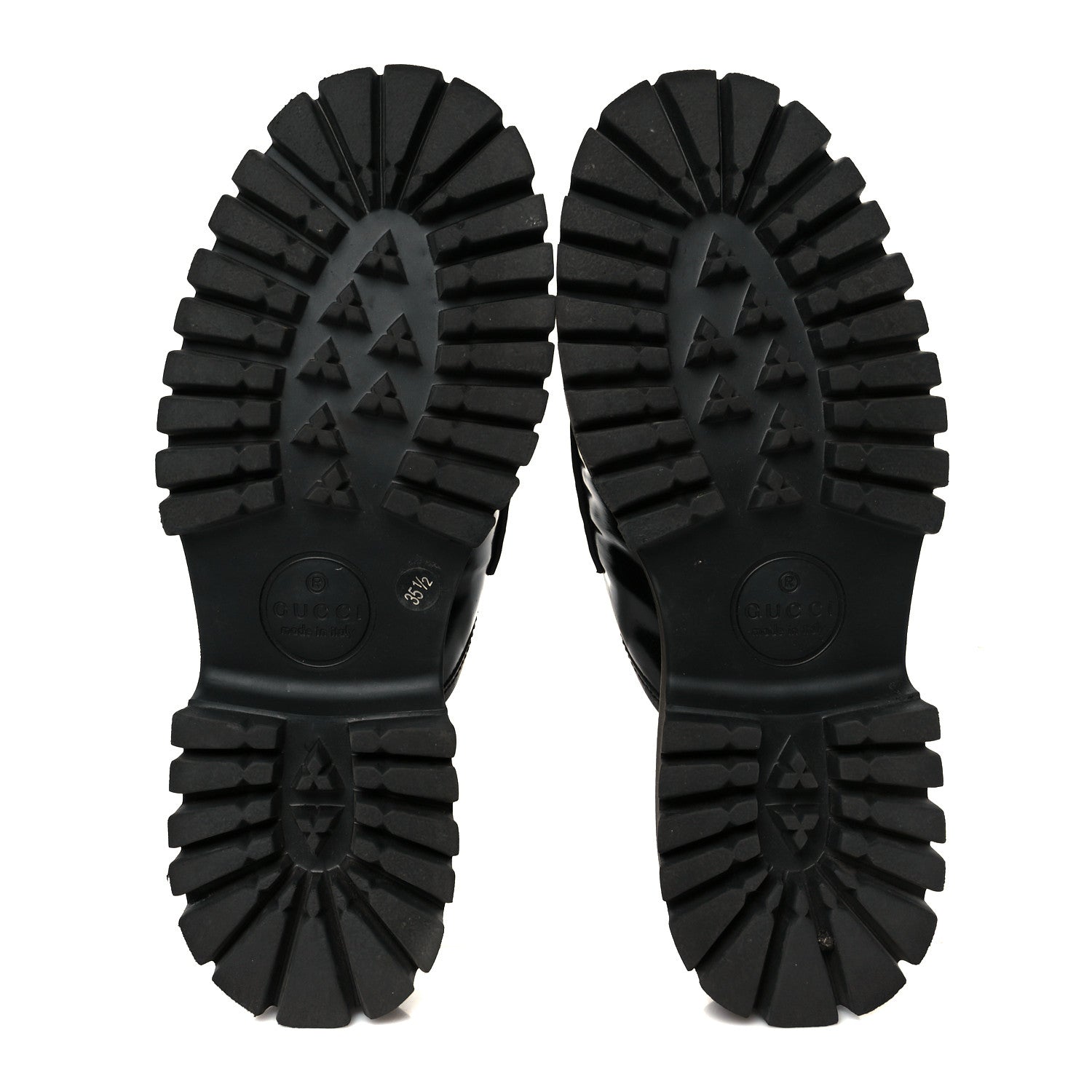 Magnum Calfskin Womens Horsebit Platform Mules 35.5 Black