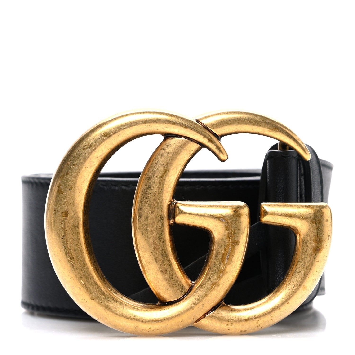 Calfskin Double G 40mm Belt 80 32 Black
