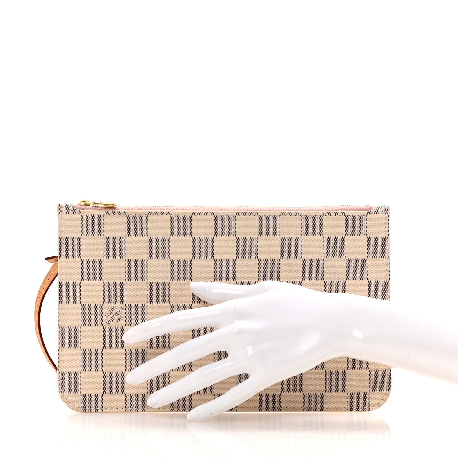 Damier Azur Neverfull MM GM Pochette Rose Ballerine