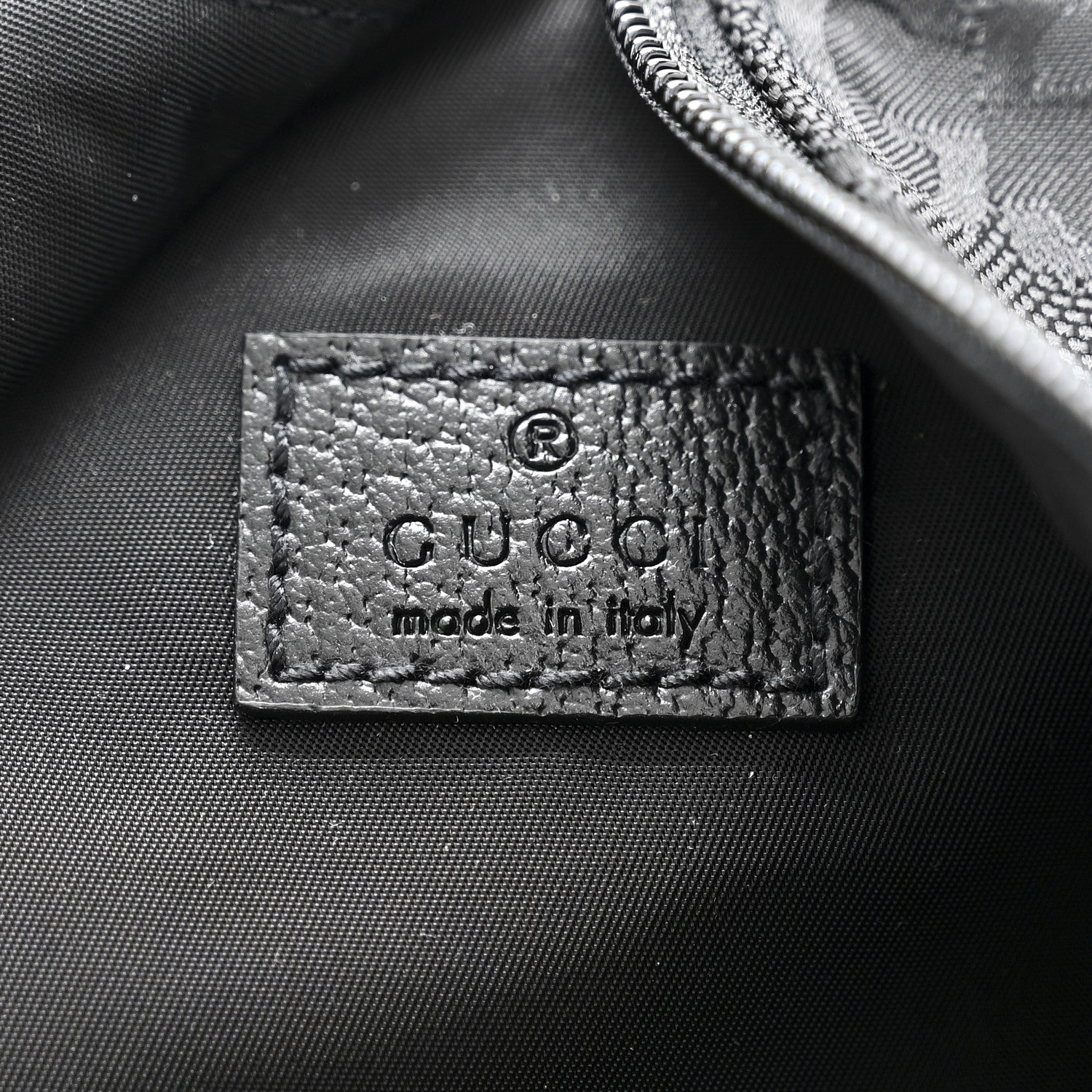 Econyl Nylon Monogram Off The Grid Shoe Case Black