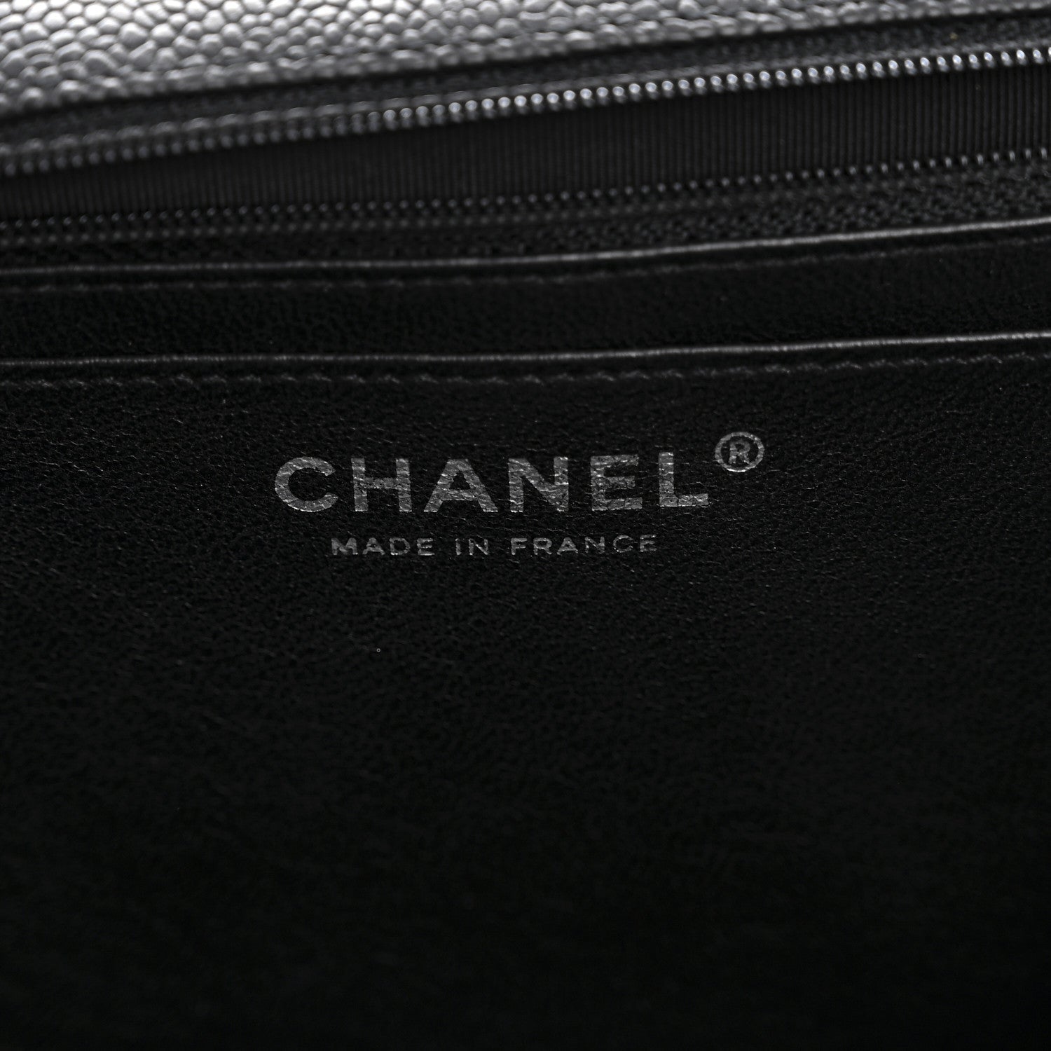 Caviar Quilted Jumbo Single Flap Black