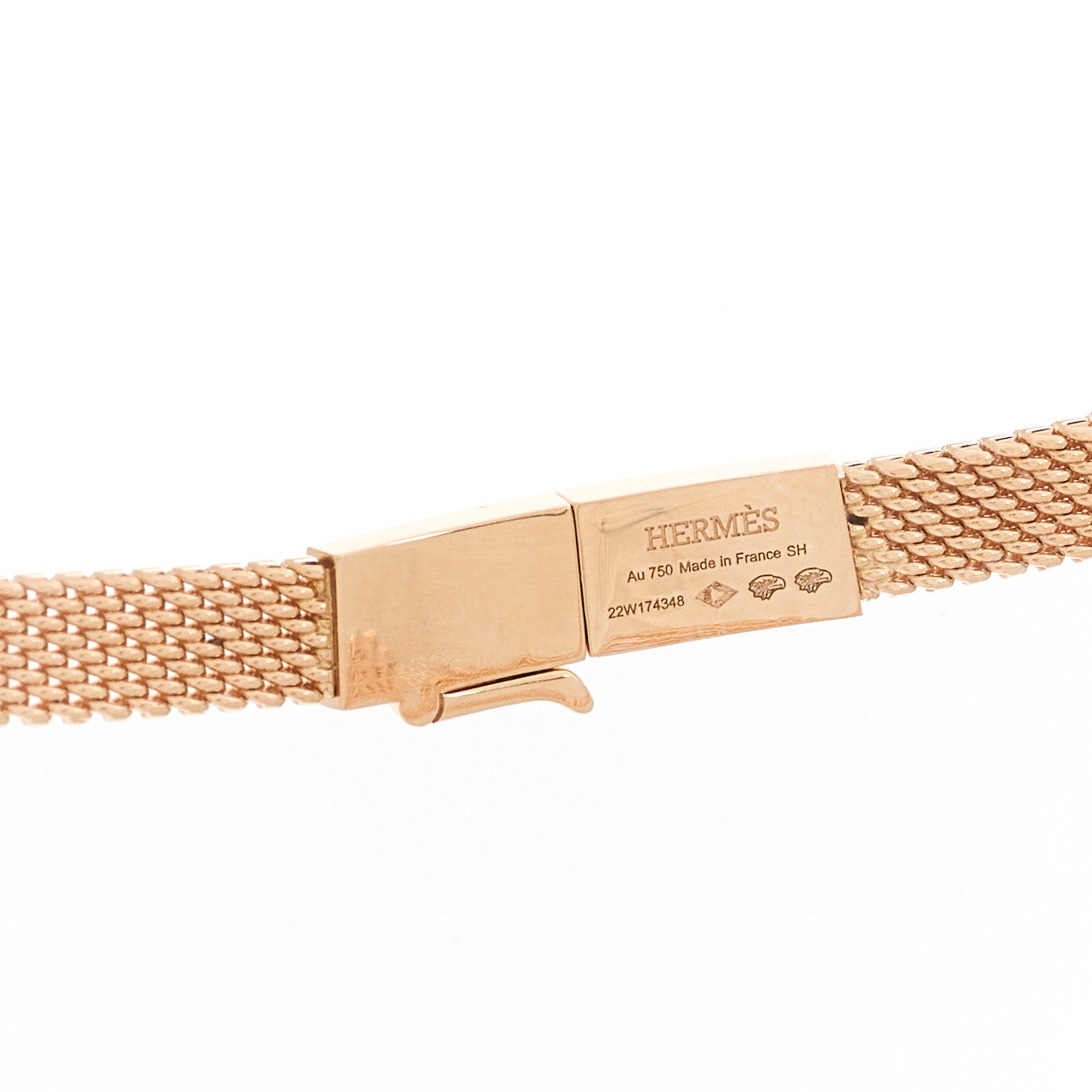 18K Rose Gold Diamond Kelly Gavroche Necklace