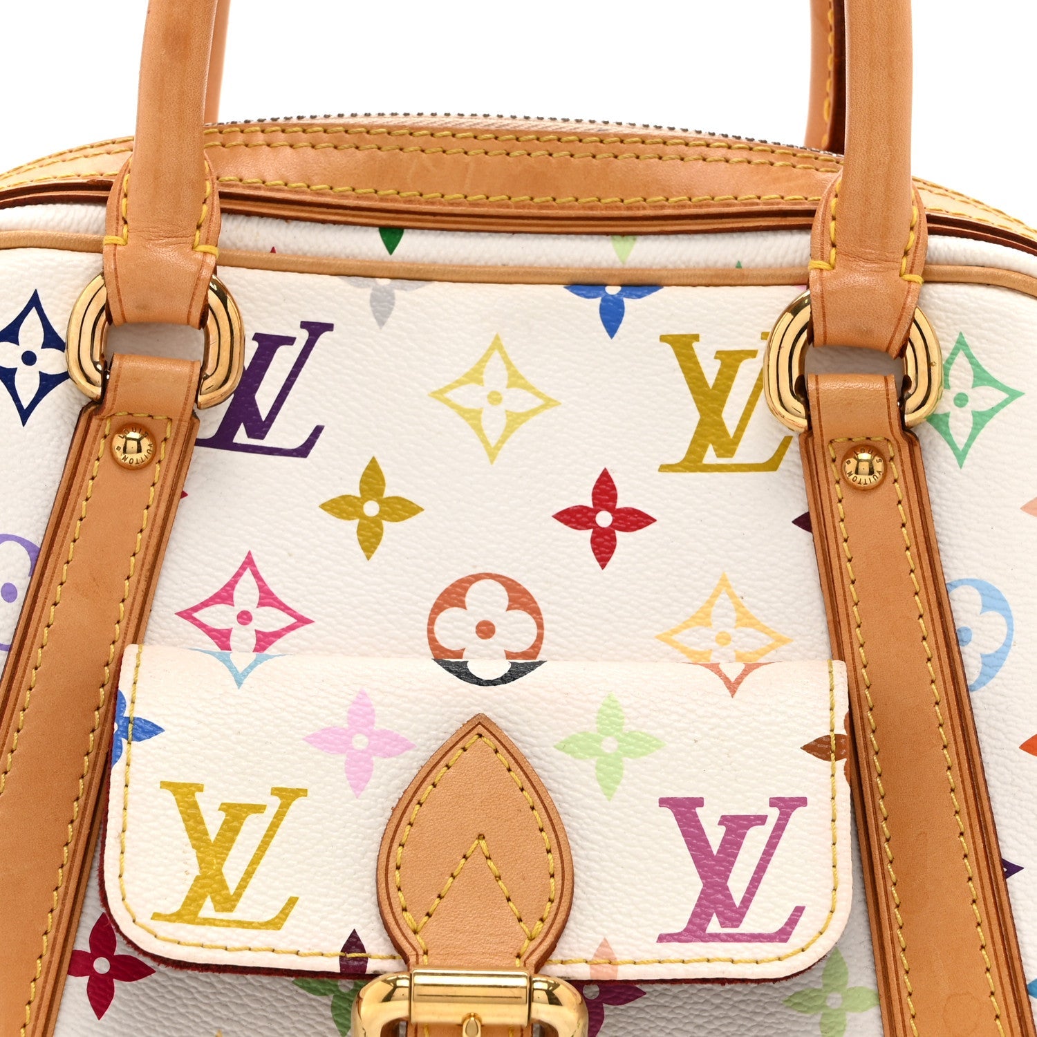 Monogram Multicolor Priscilla White