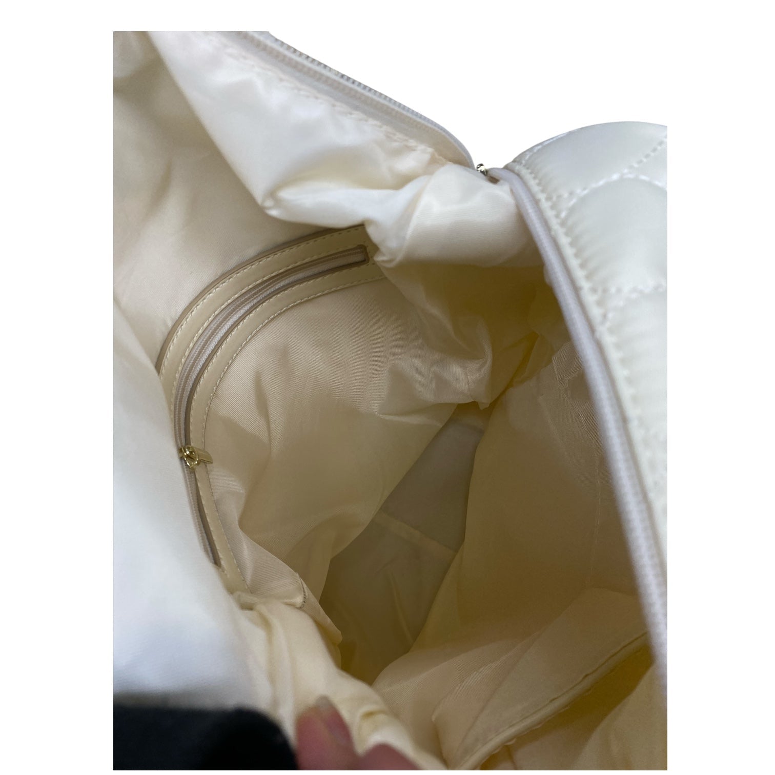 Handbag By Cmc In Cream, Size:Medium