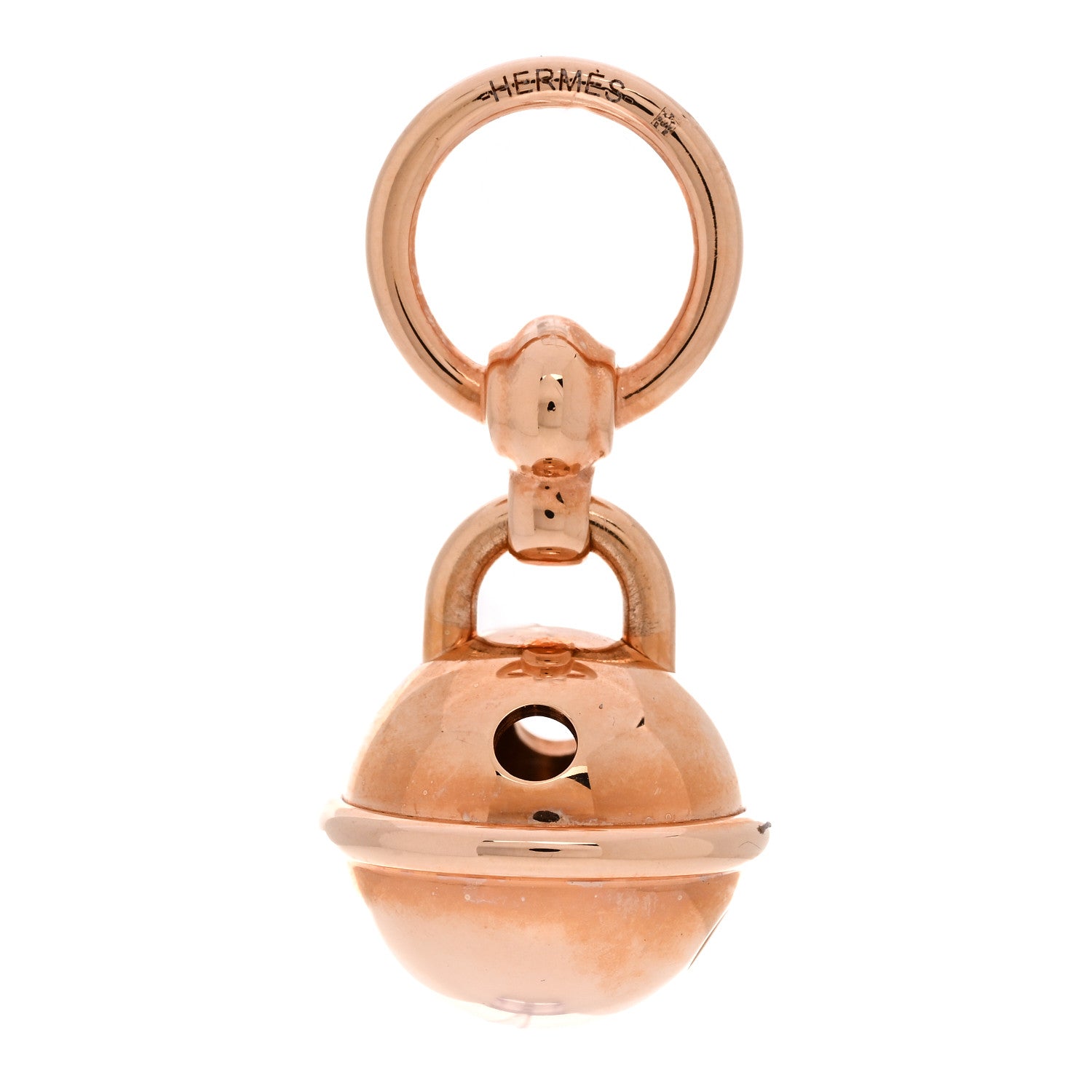 Rose Gold Plated Charms Grelot Twilly Ring