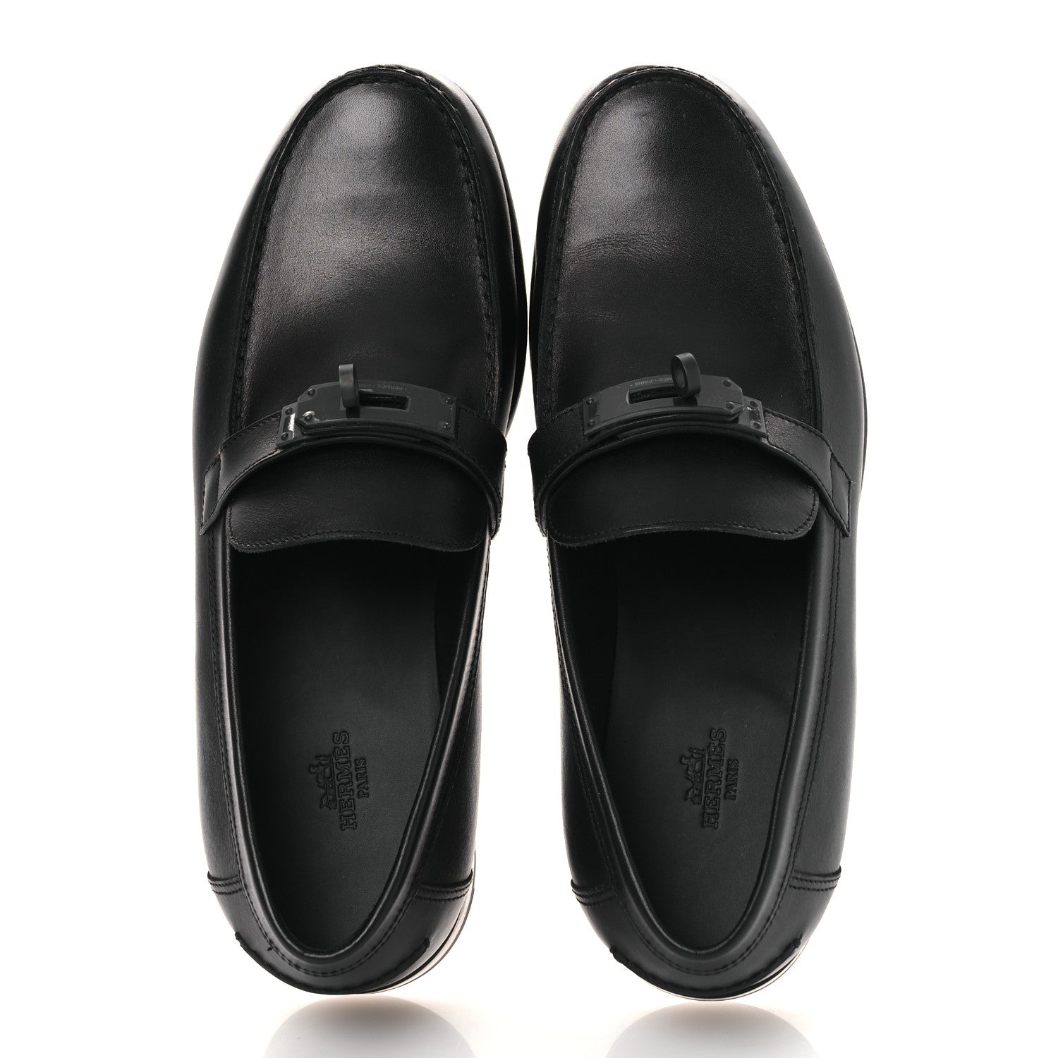 Calfskin Destin Loafer 41 Black
