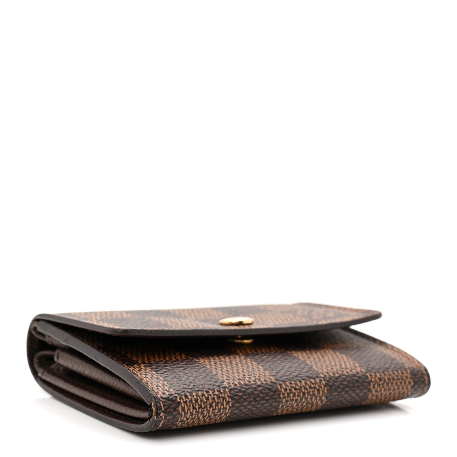 Damier Ebene Porte-Monnaie Plat Coin Purse