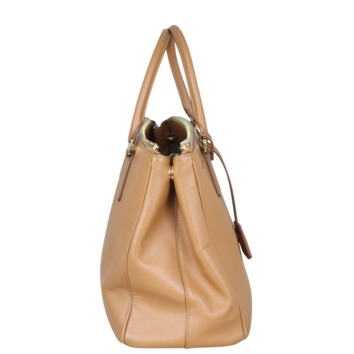 Prada Saffiano Lux Galleria Double Zip Tote Medium