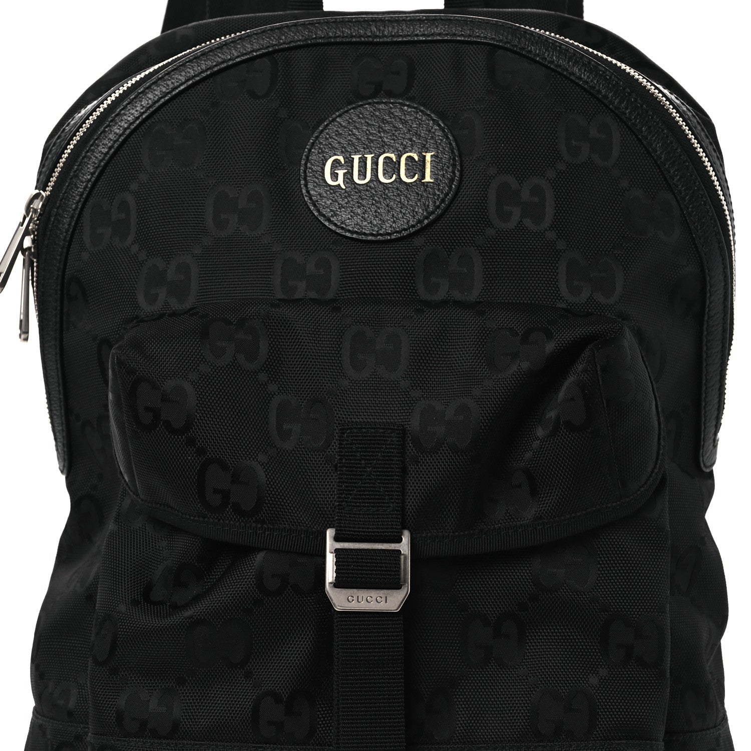 Econyl Nylon Monogram Off The Grid Backpack Black