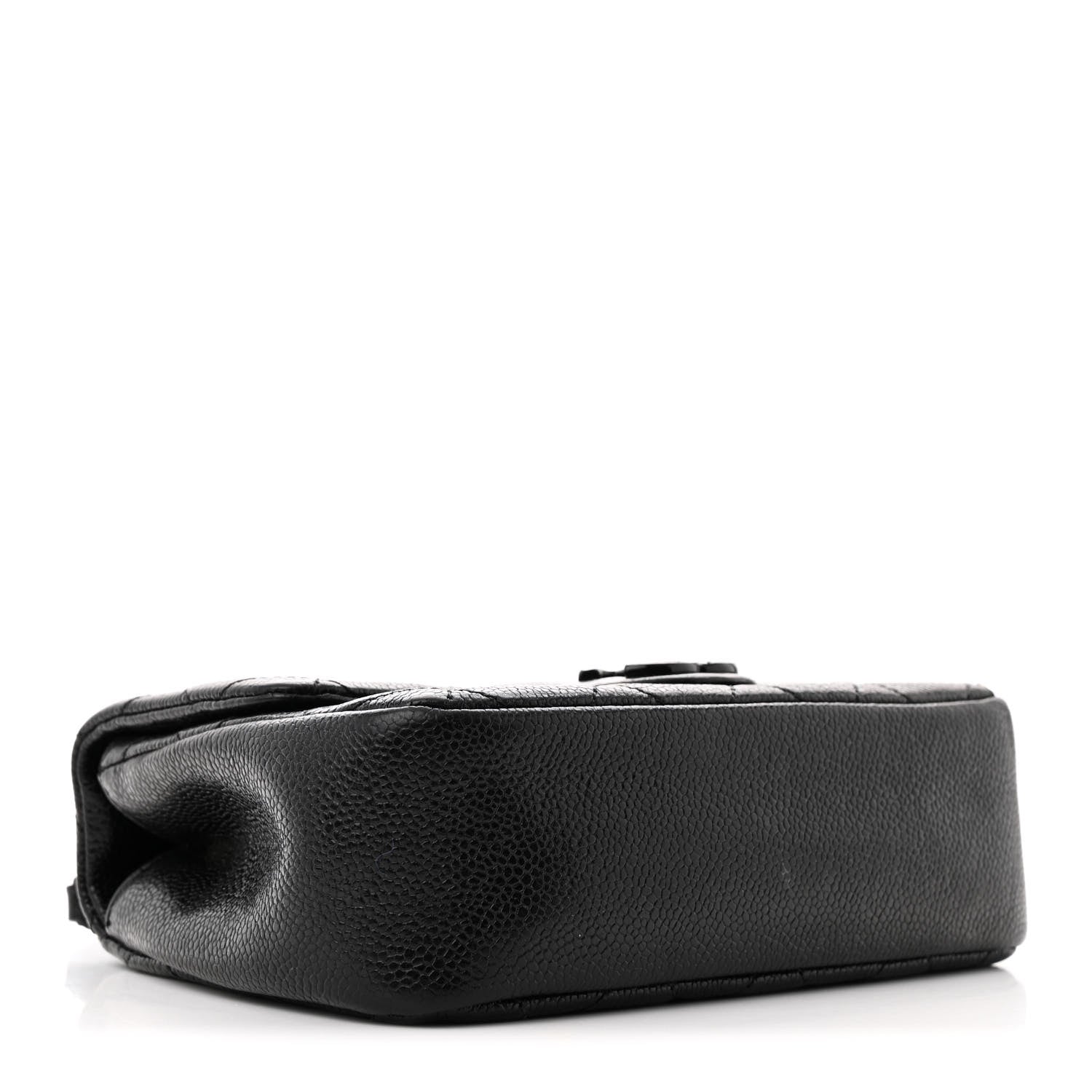 Caviar Quilted Incognito Mini Square Flap Black