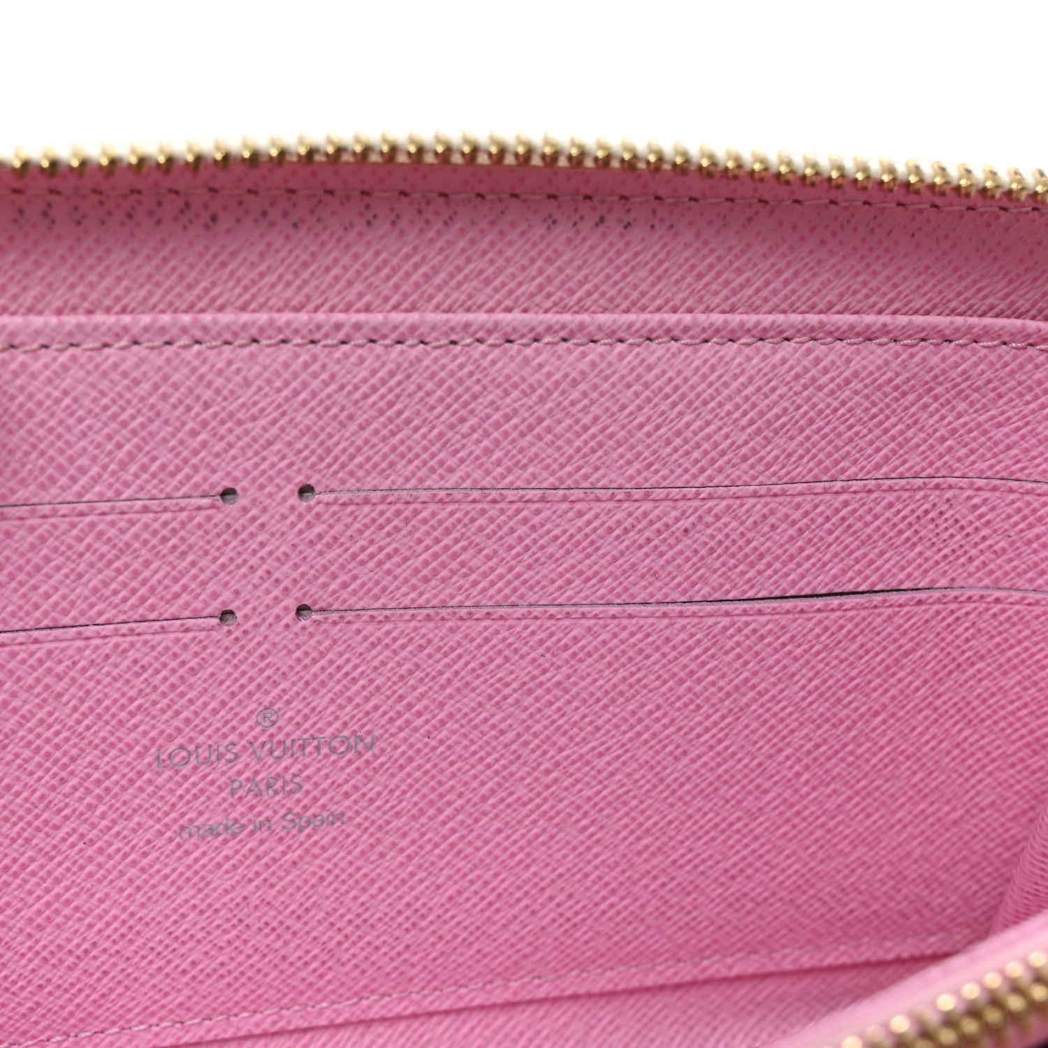 Monogram Multicolor Zippy Wallet White Litchi
