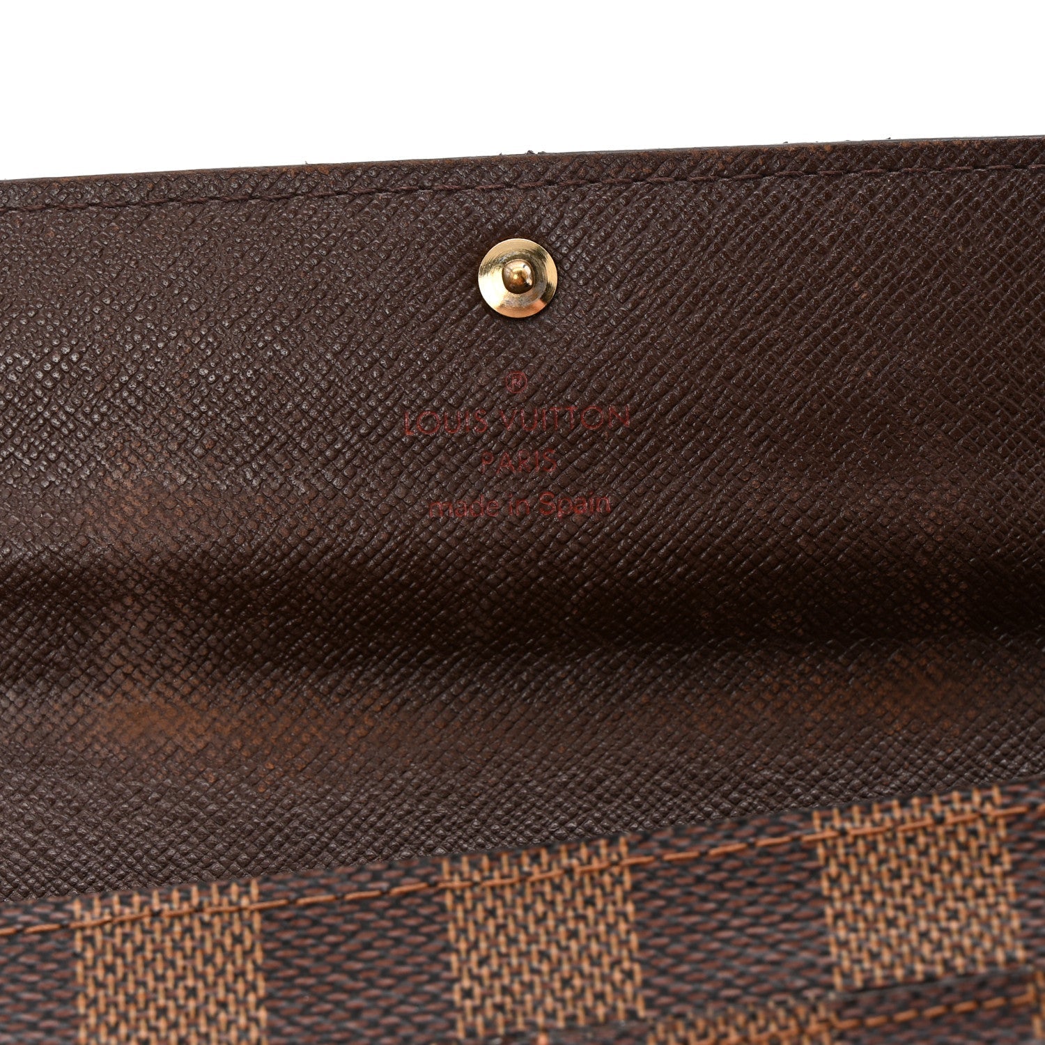 Damier Ebene Sarah Wallet