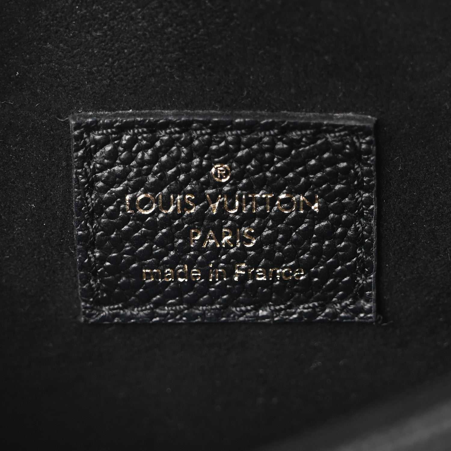 Empreinte Monogram Giant Tiny Backpack Black