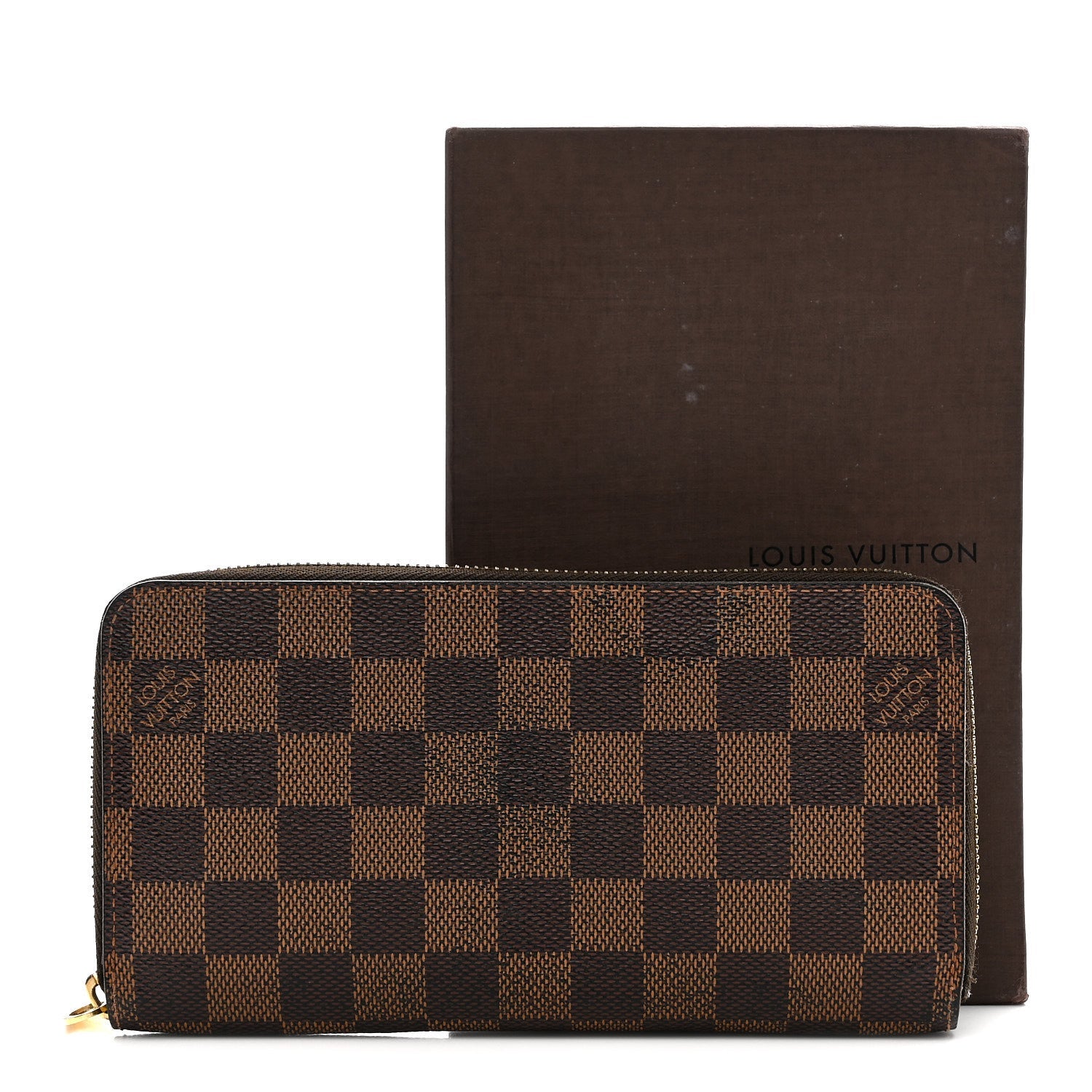 Damier Ebene Zippy Wallet