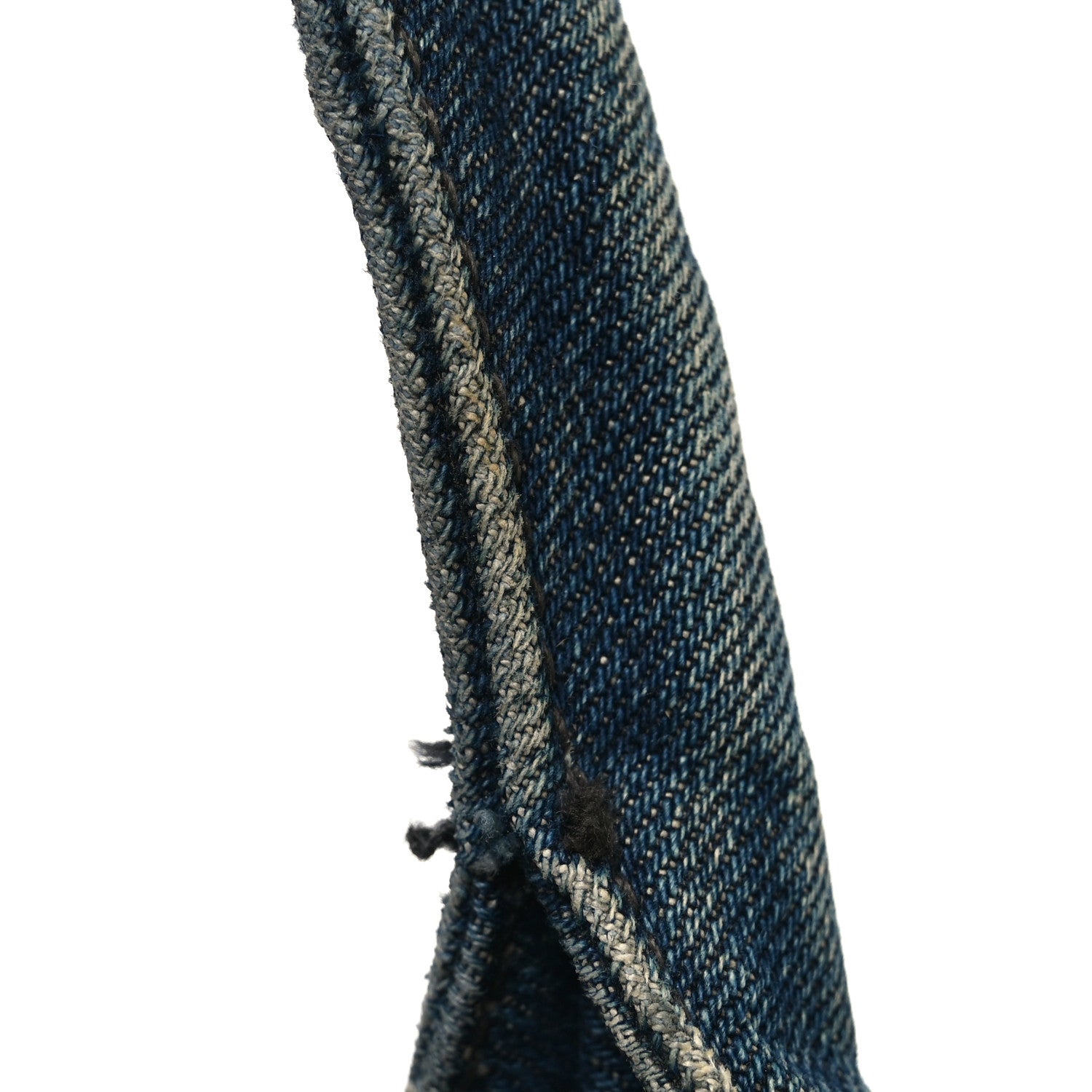 Denim Logo Tote Avio